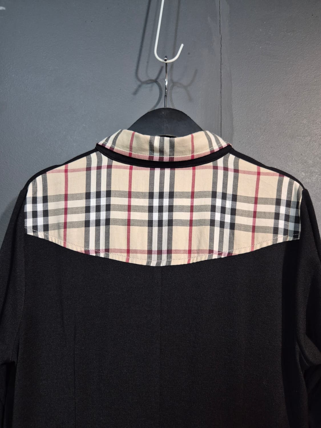 Barbie 블랙 체크 롱 셔츠 원피스 77 상품이미지9