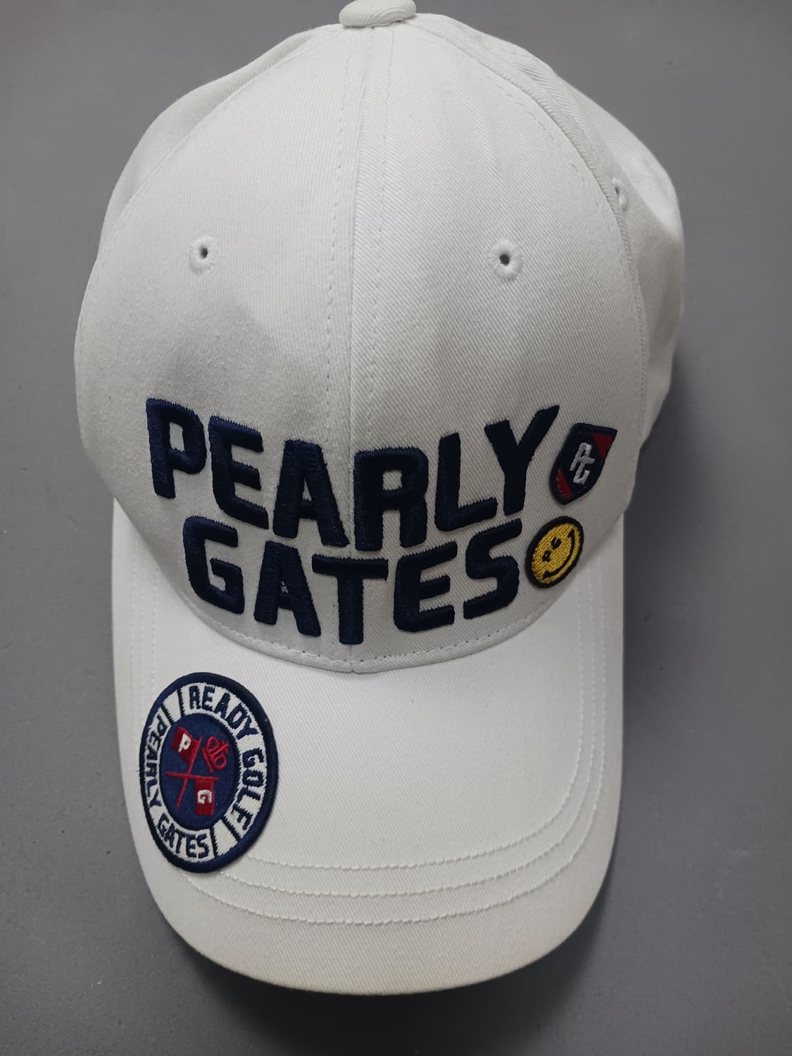 [58] 파리게이츠 투어 골프 볼캡 야구 모자 화이트 상품이미지1