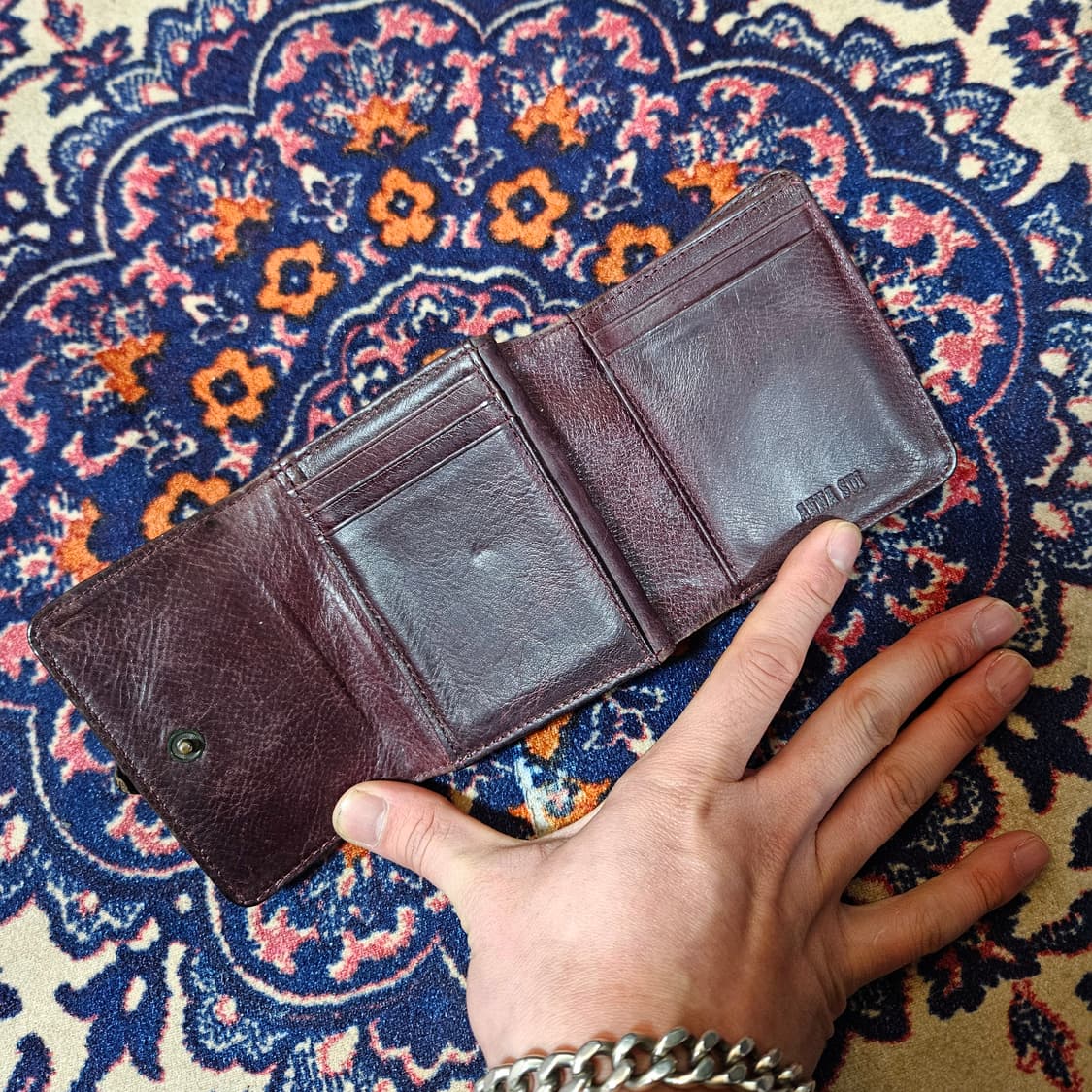 안나수이(ANNA SUI) 빈티지 코인 3단 지갑  상품이미지5