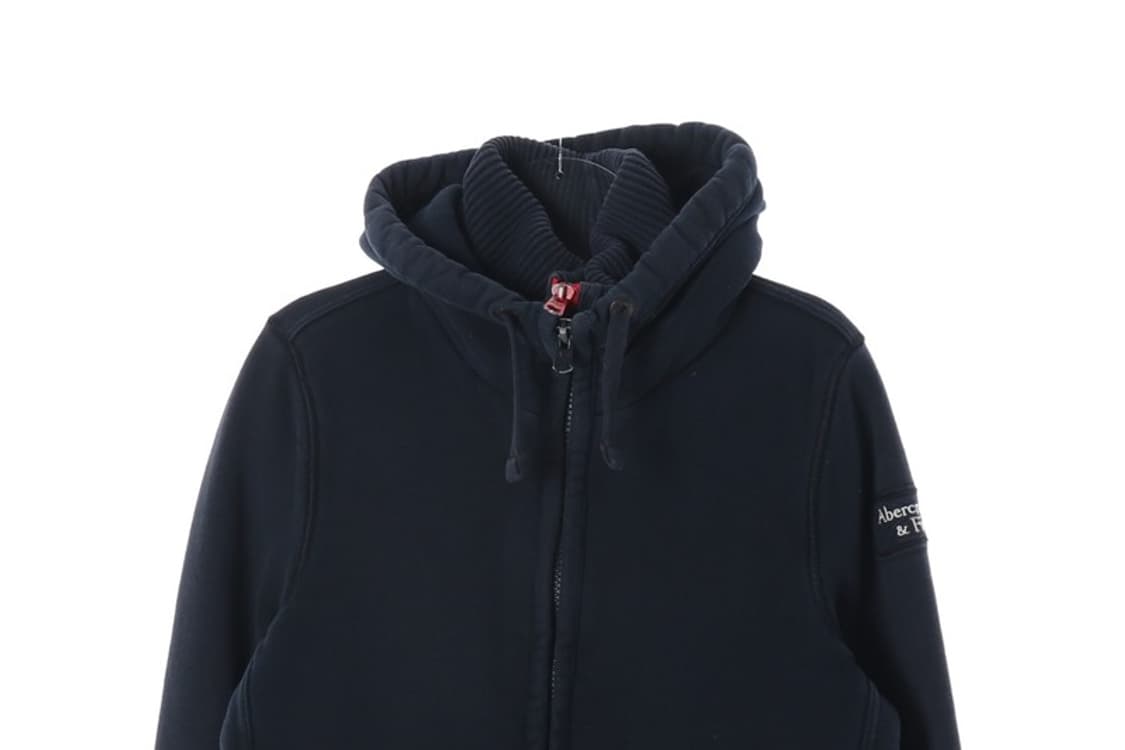 아베크롬비 패딩 안감 후드 집업 M 상품이미지4