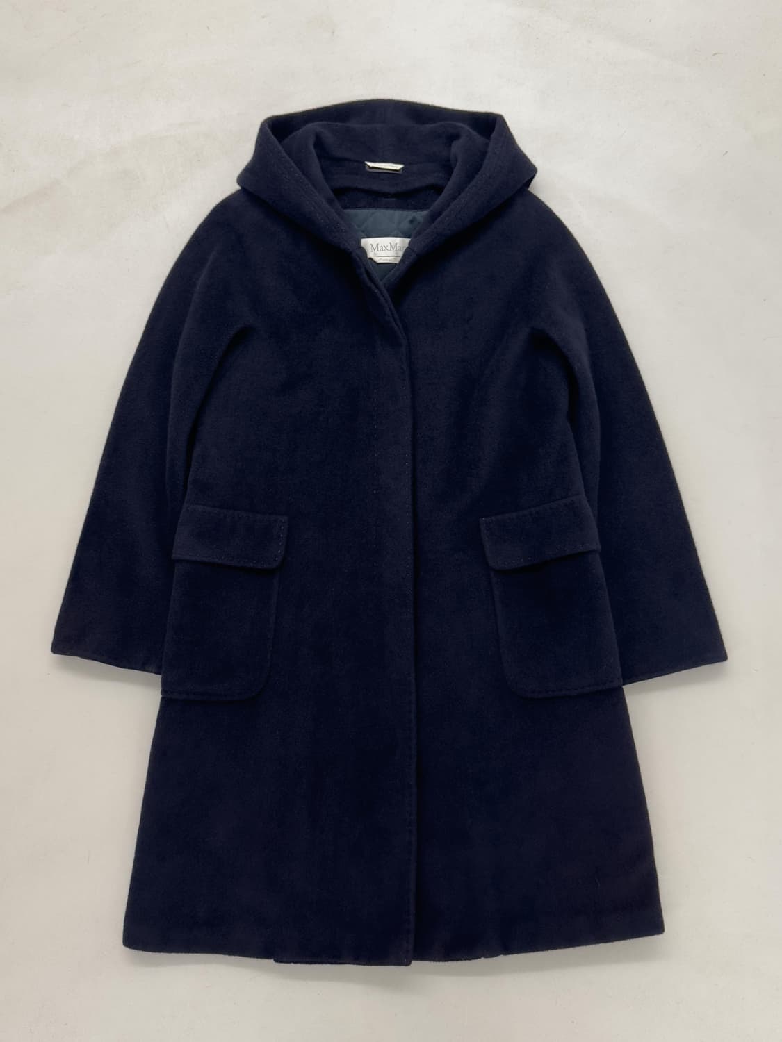 막스마라 캐시미어 후드 코트 상품이미지1