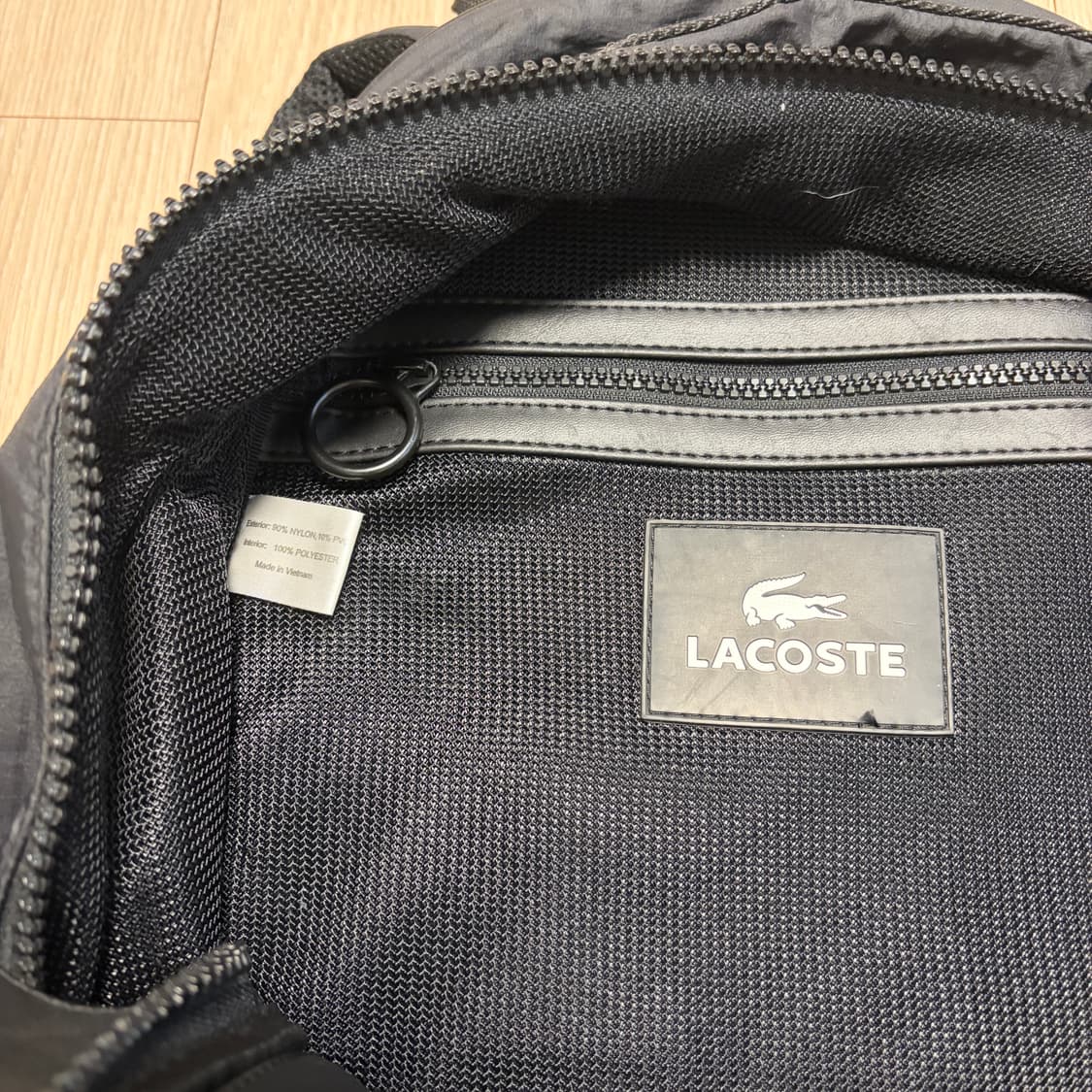일본판)라코스테 멀티포켓 백팩 상품이미지3