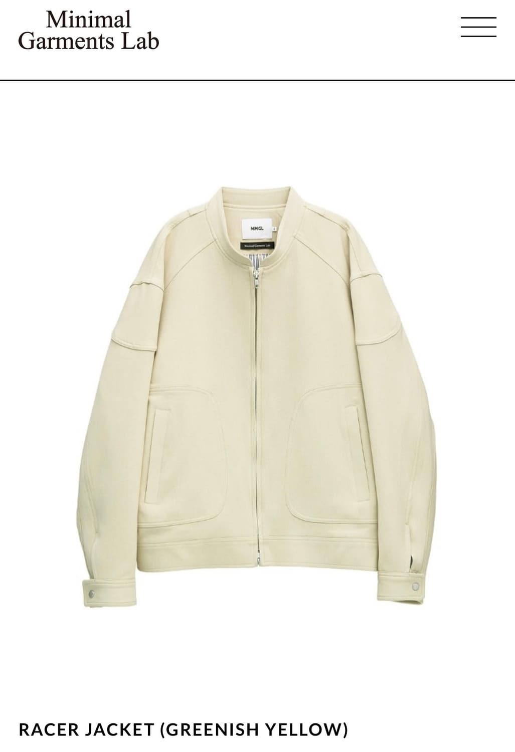 [2]mmgl(믐글) 레이서 자켓 상품이미지2