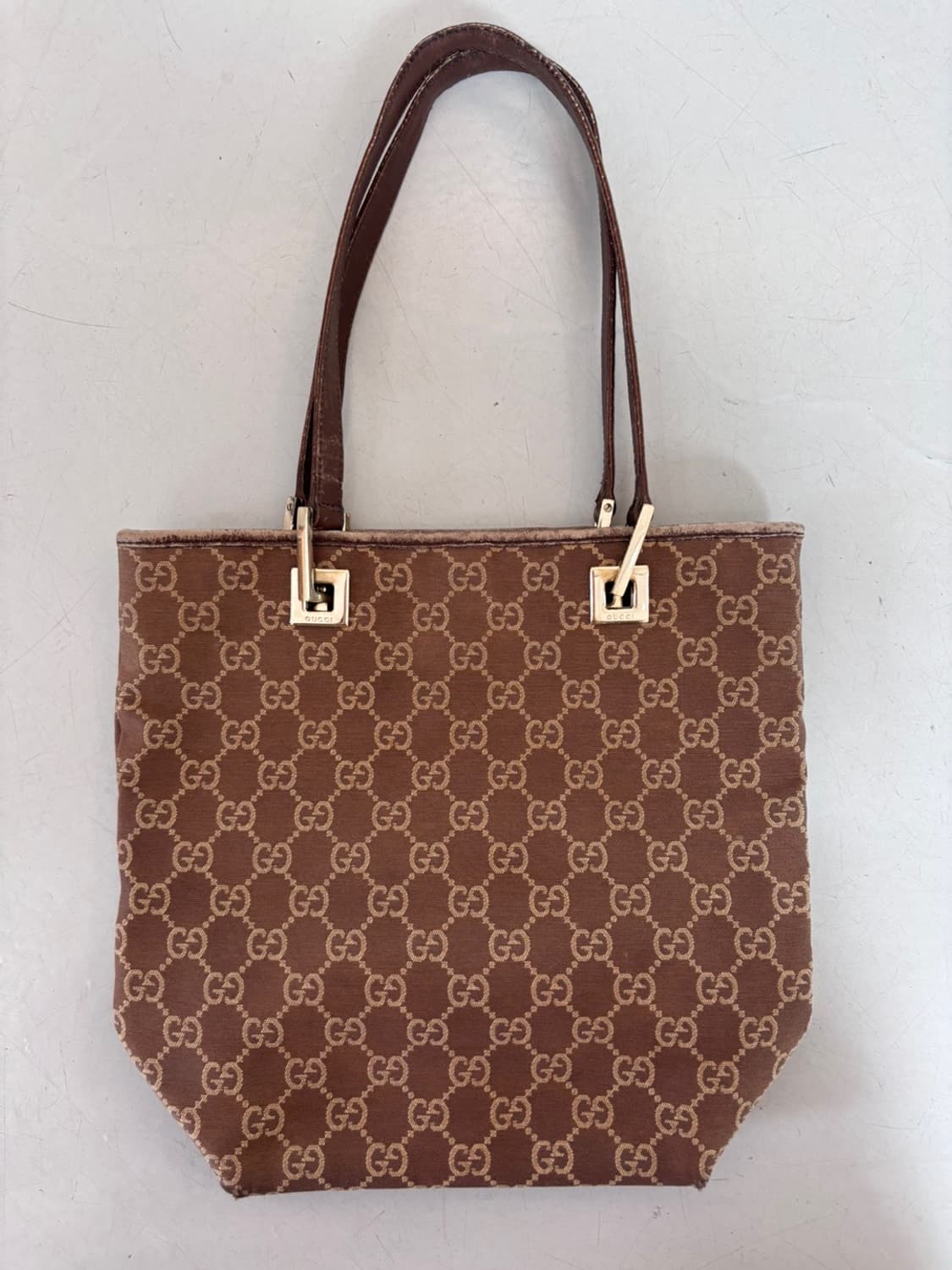 Vintage Gucci Leather Bag 상품이미지2