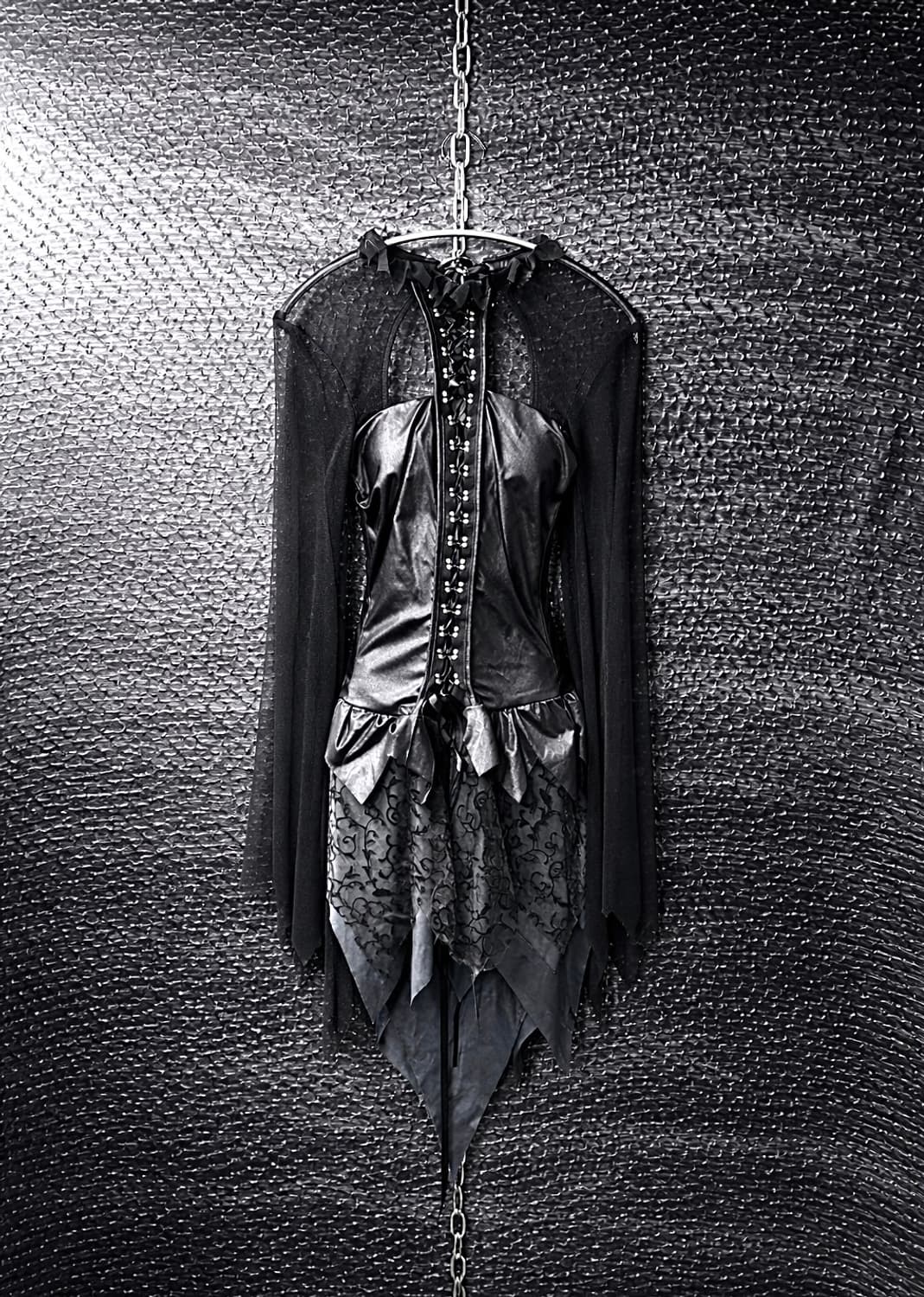 레이스업 코르셋 고딕 탑 상품이미지2