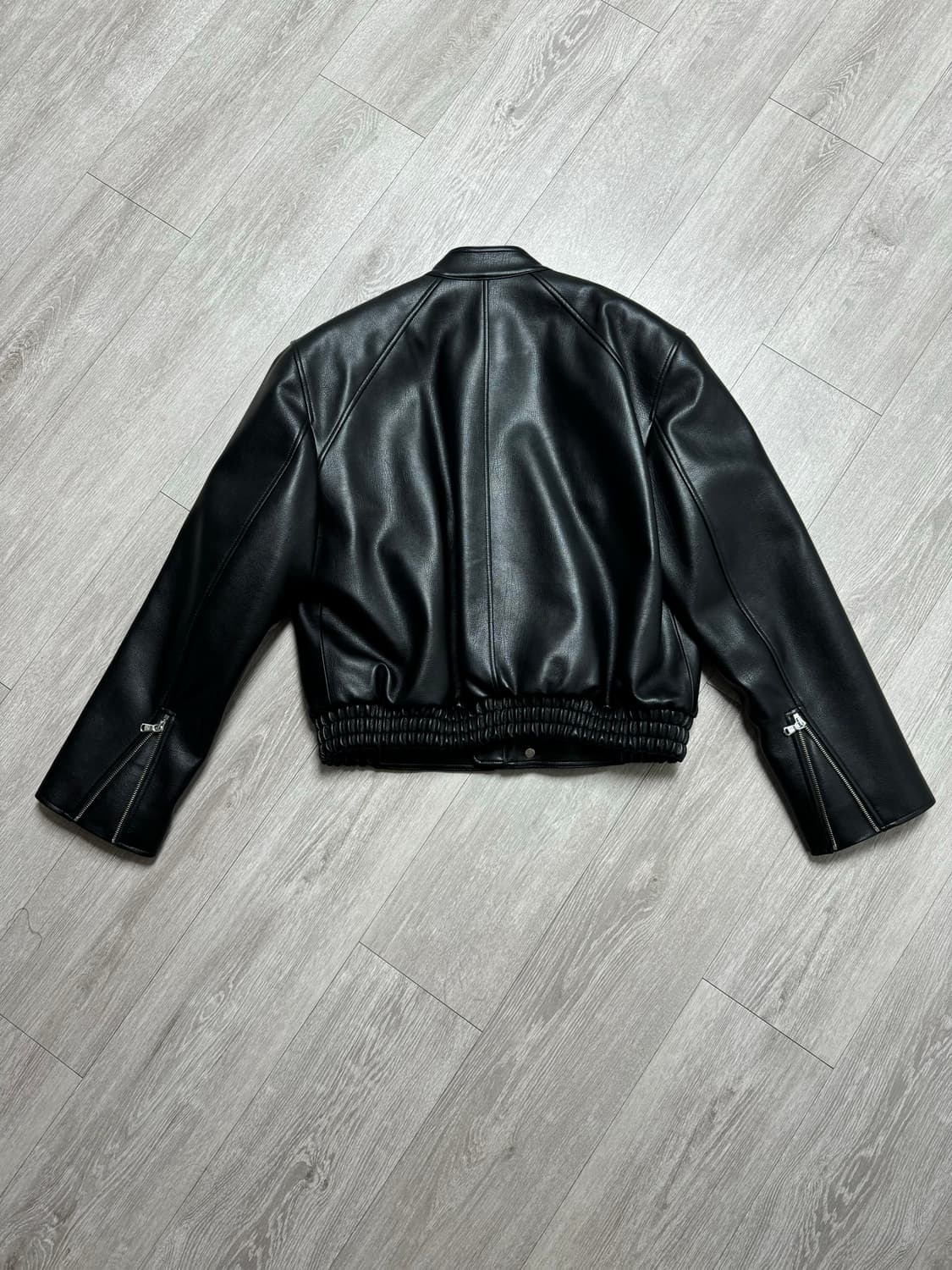 NOICE faux leather biker jacket 레더자켓 상품이미지3