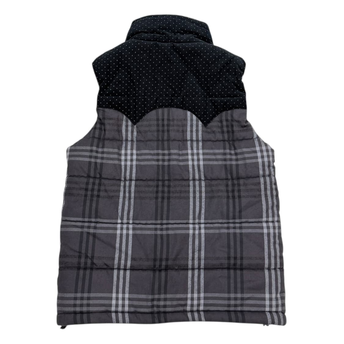 아디다스 빈티지 도트 땡땡이 체크패턴 베스트 조끼 XS 85 상품이미지3