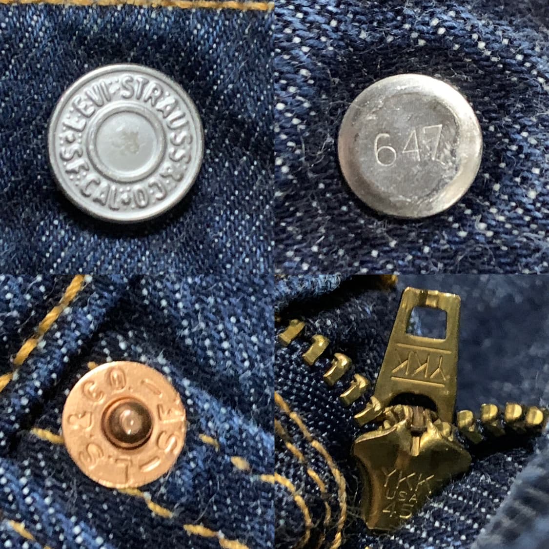 LEVIS 리바이스 955 데님 쇼츠(99년-647 멕시코 팩토리) 상품이미지7