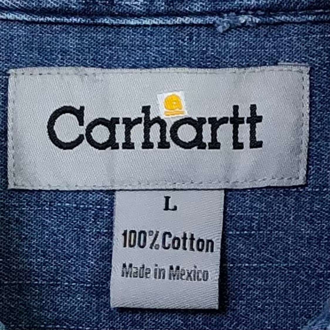 105 칼하트 데님 셔츠 상품이미지3