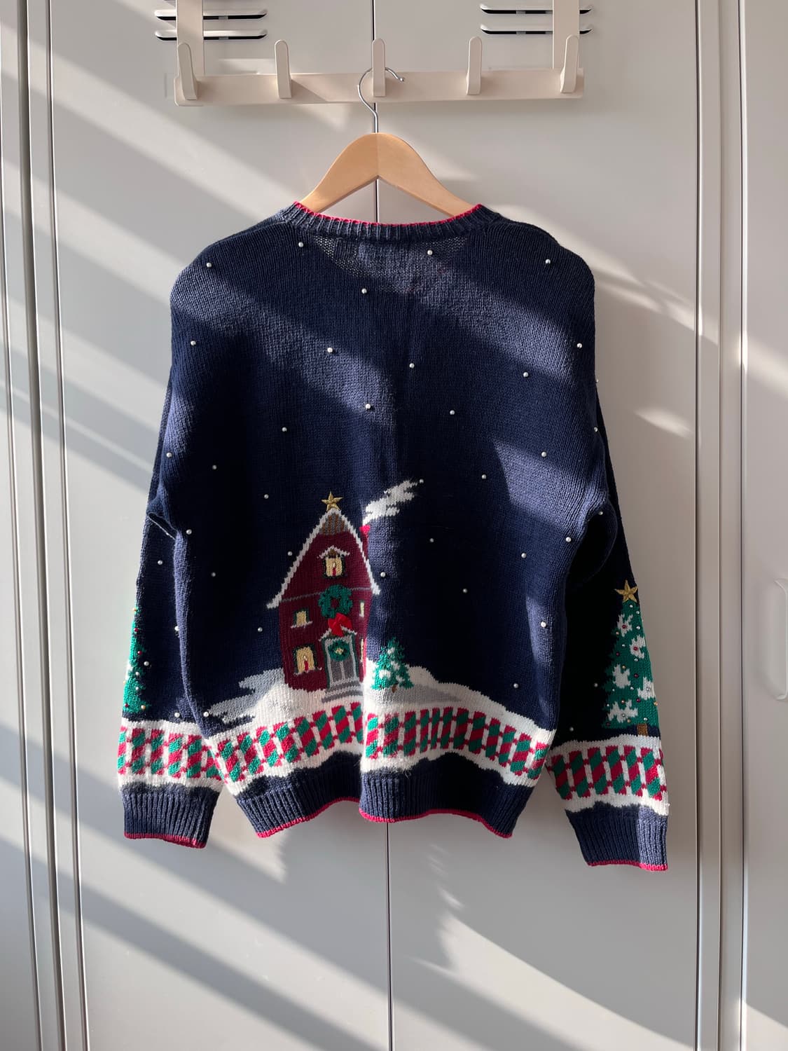 BellePointe 크리스마스 진주 니트 가디건  상품이미지9