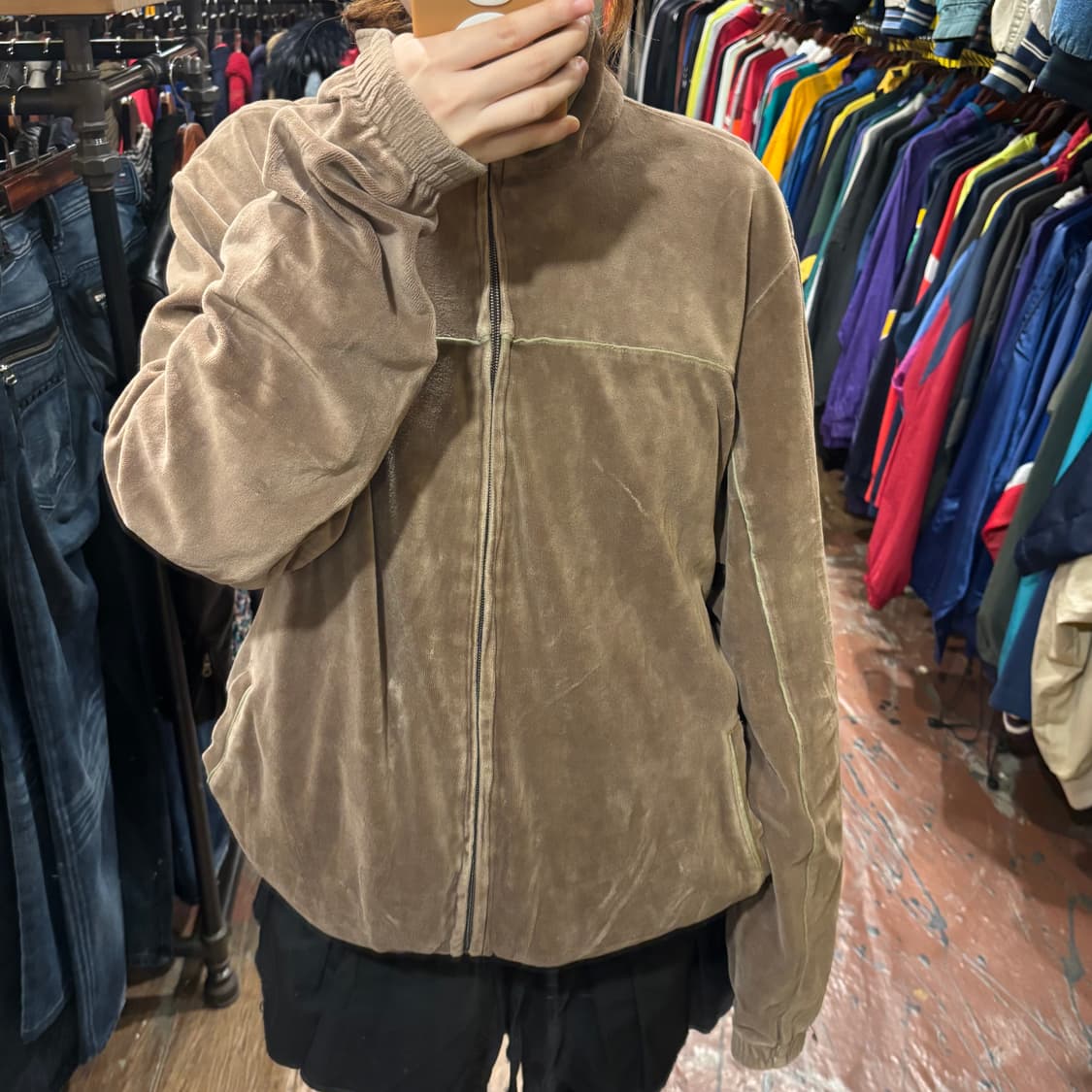 [Hi] 푸마 브라운 벨벳 져지 상품이미지2