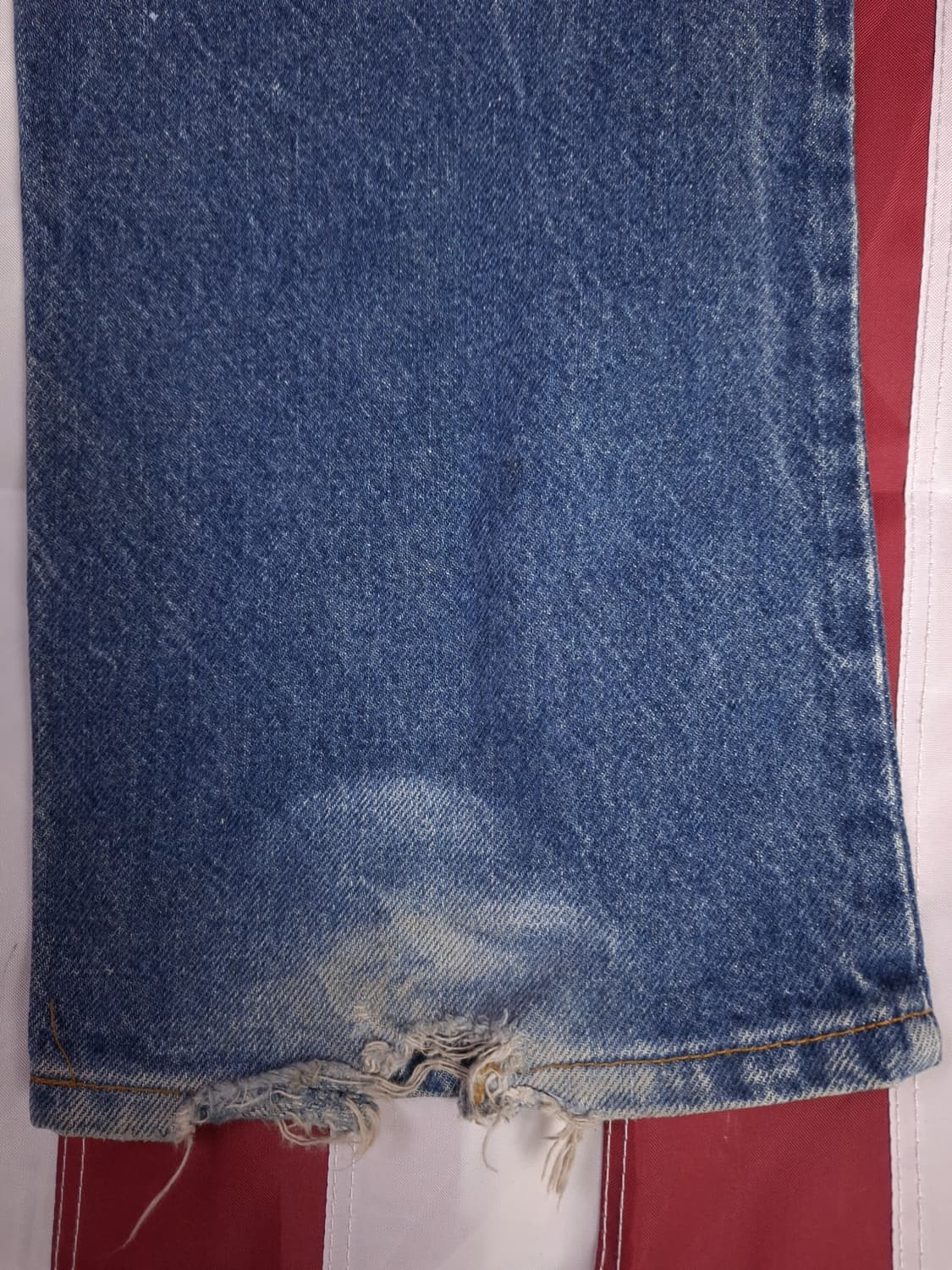 오리지날 80's 미국제조 리바이스 오렌지탭 517 부츠컷 데님진 상품이미지9