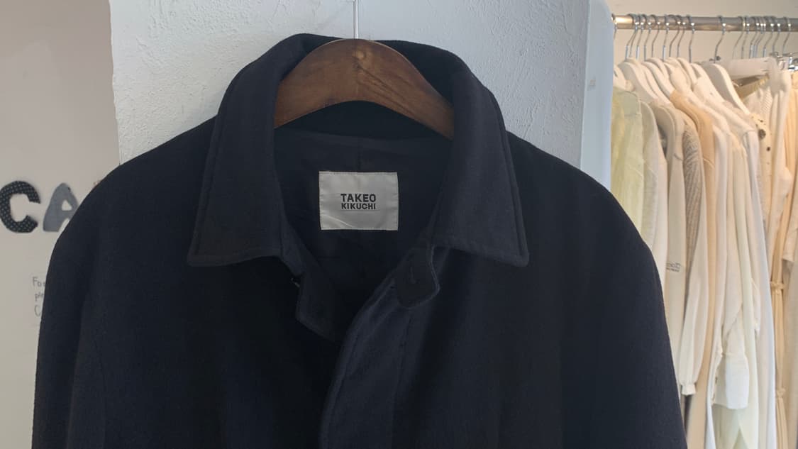 Takeo Kikuchi angora coat 상품이미지8