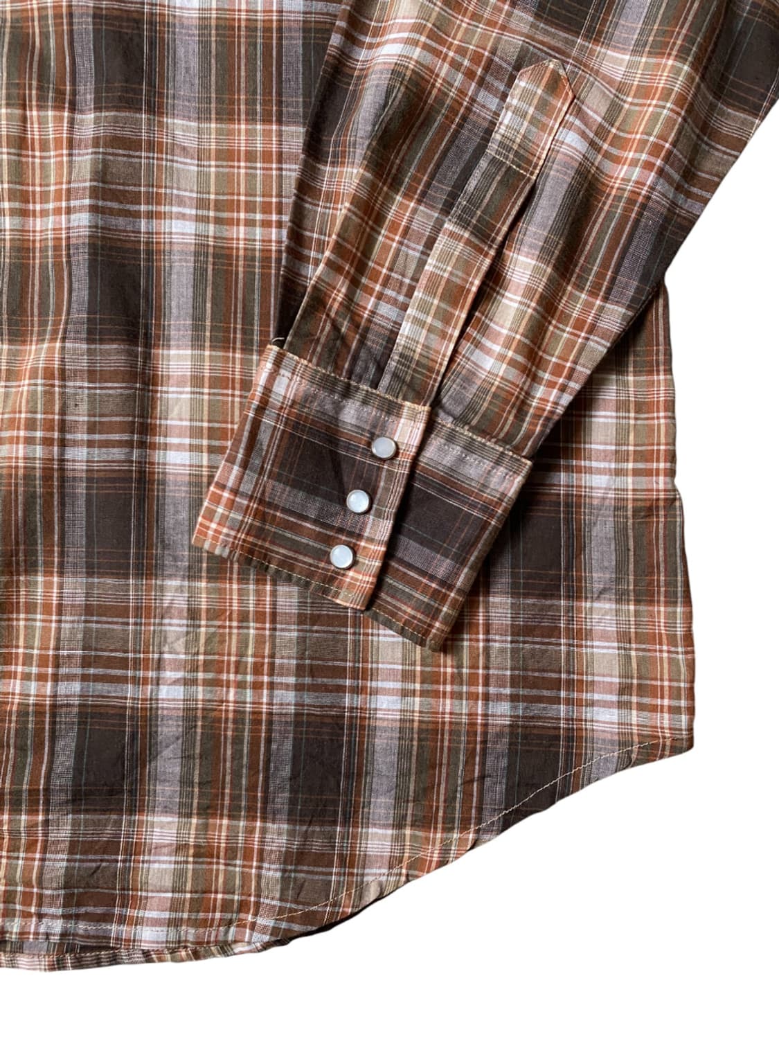 포켓 체크 셔츠 (Man 2XL) AB0190 상품이미지5