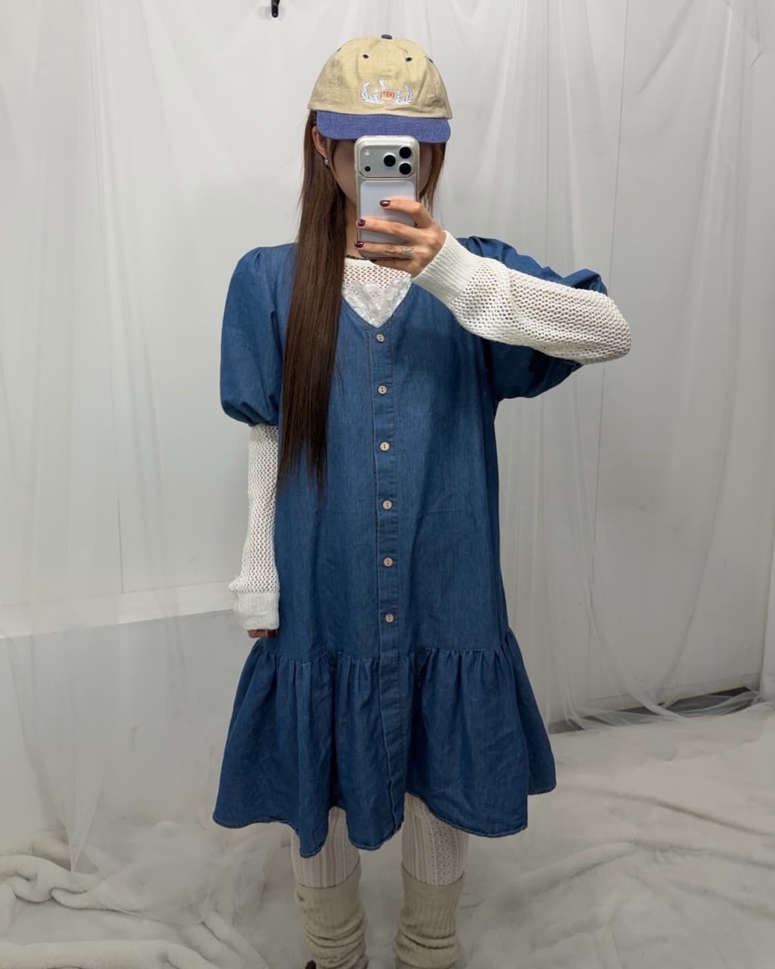 ♧꾸안꾸 데님 모리 set ♧ 상품이미지3