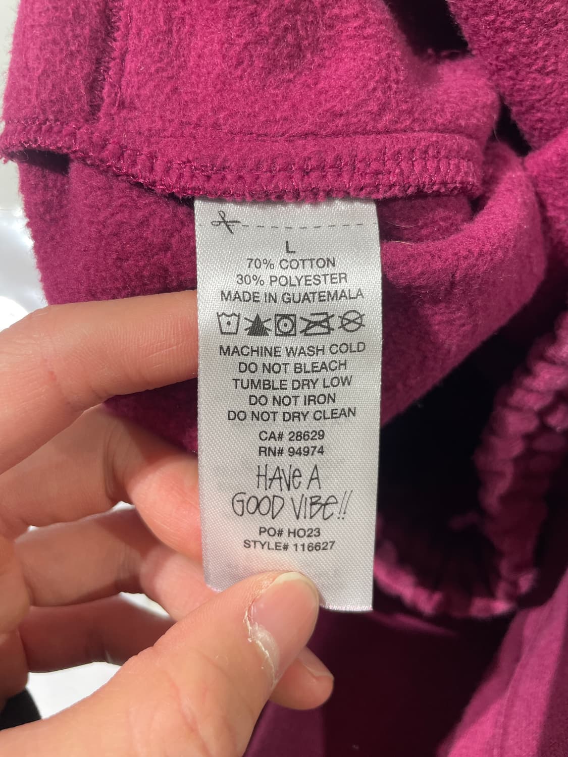 스투시 버건디 스탁 로고 스웻 팬츠 상품이미지9