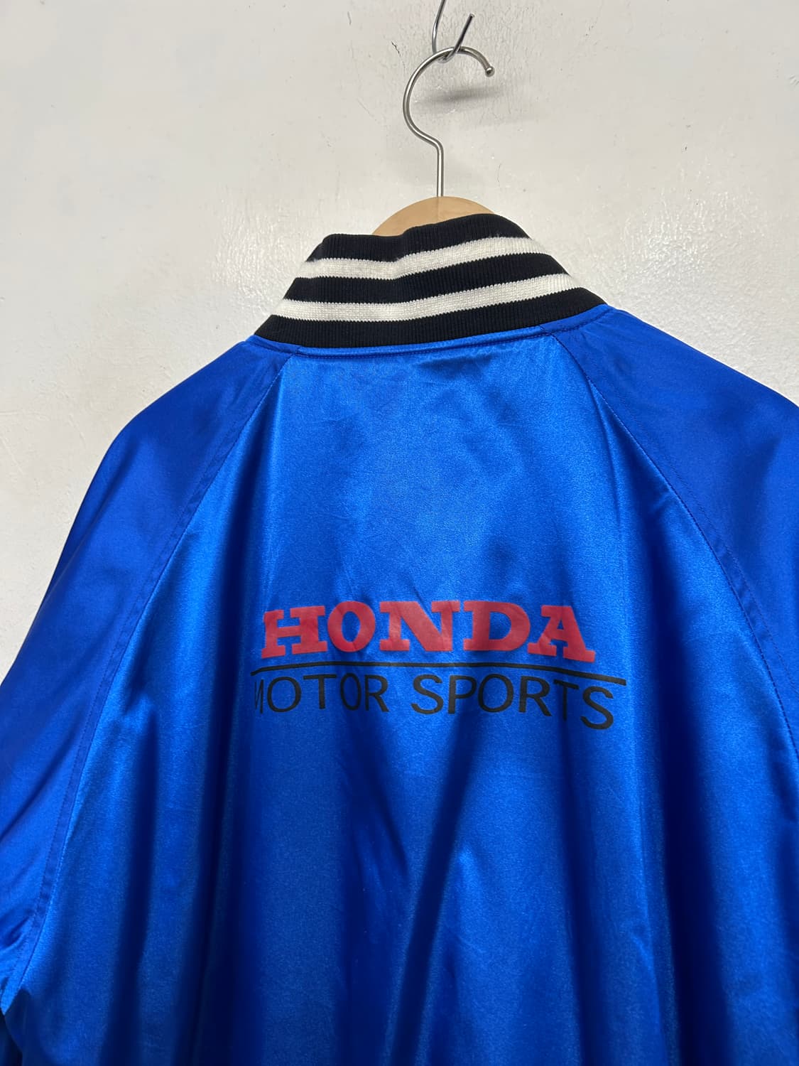 빈티지 혼다 모터스포츠 블루종 자켓 블루 상품이미지6