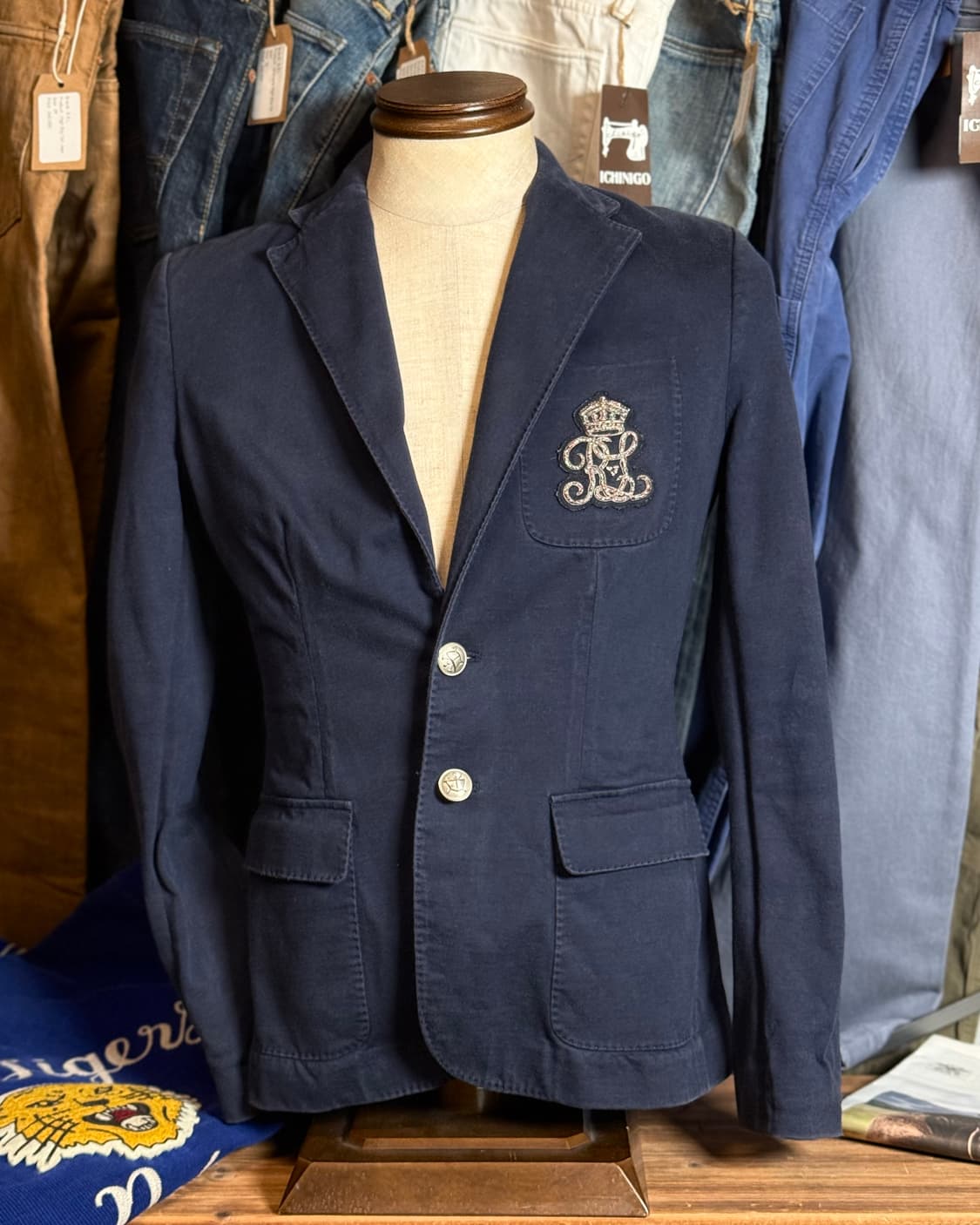 00‘s 폴로 랄프로렌 와펜 패치 코튼 자켓 10 상품이미지8