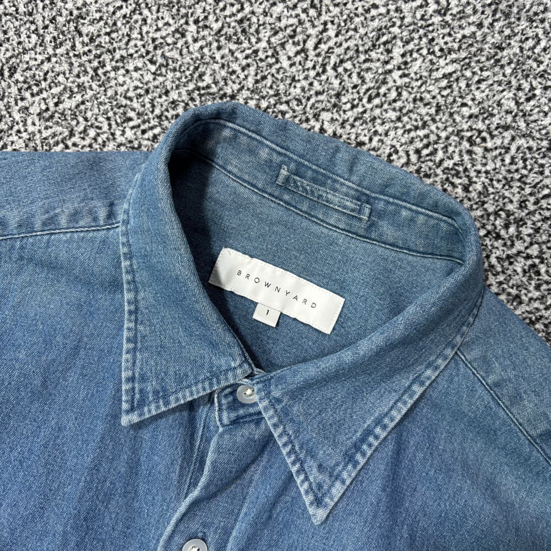 브라운야드 데님 셔츠 (1) 상품이미지3
