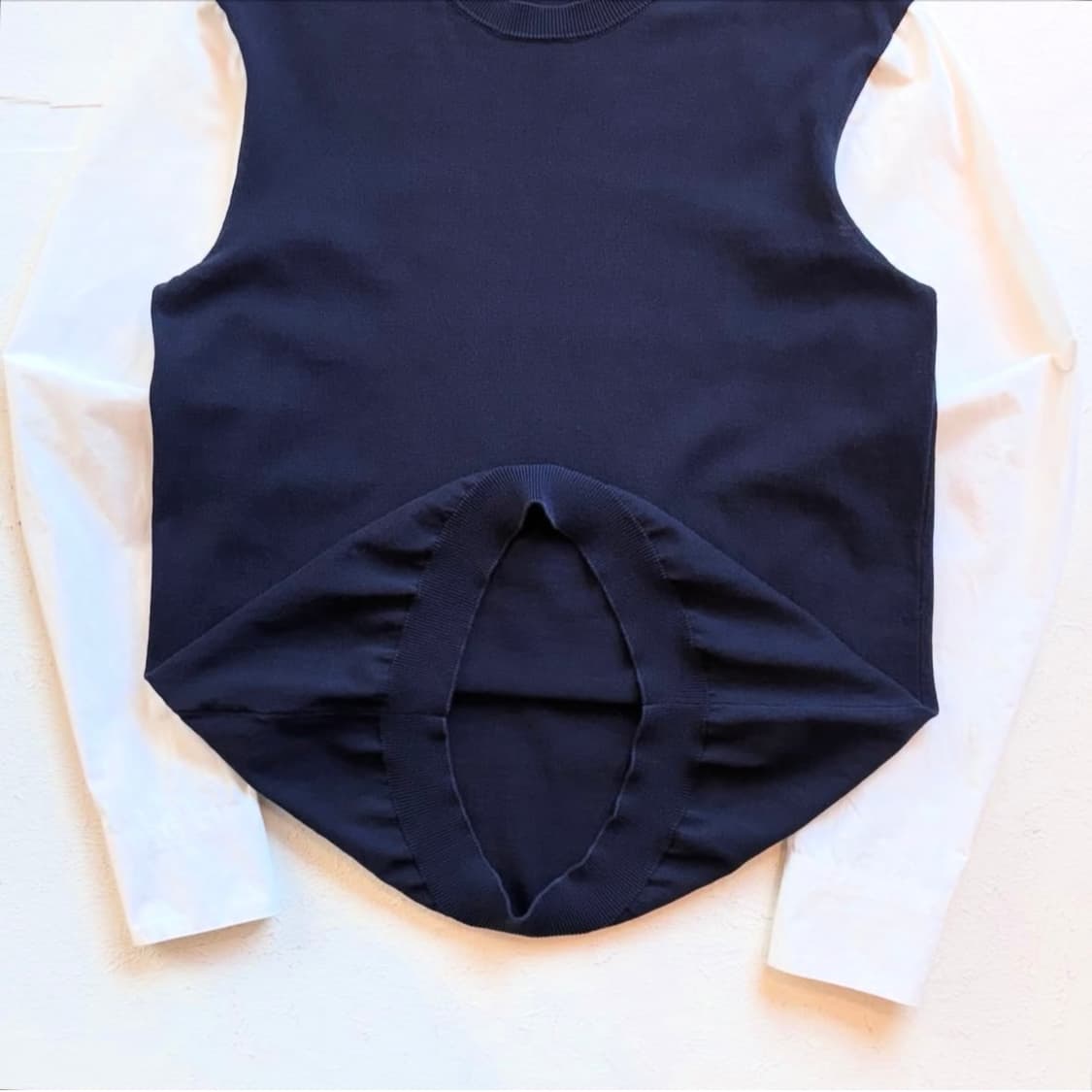 마르니 네이비 니트셔츠 상품이미지4