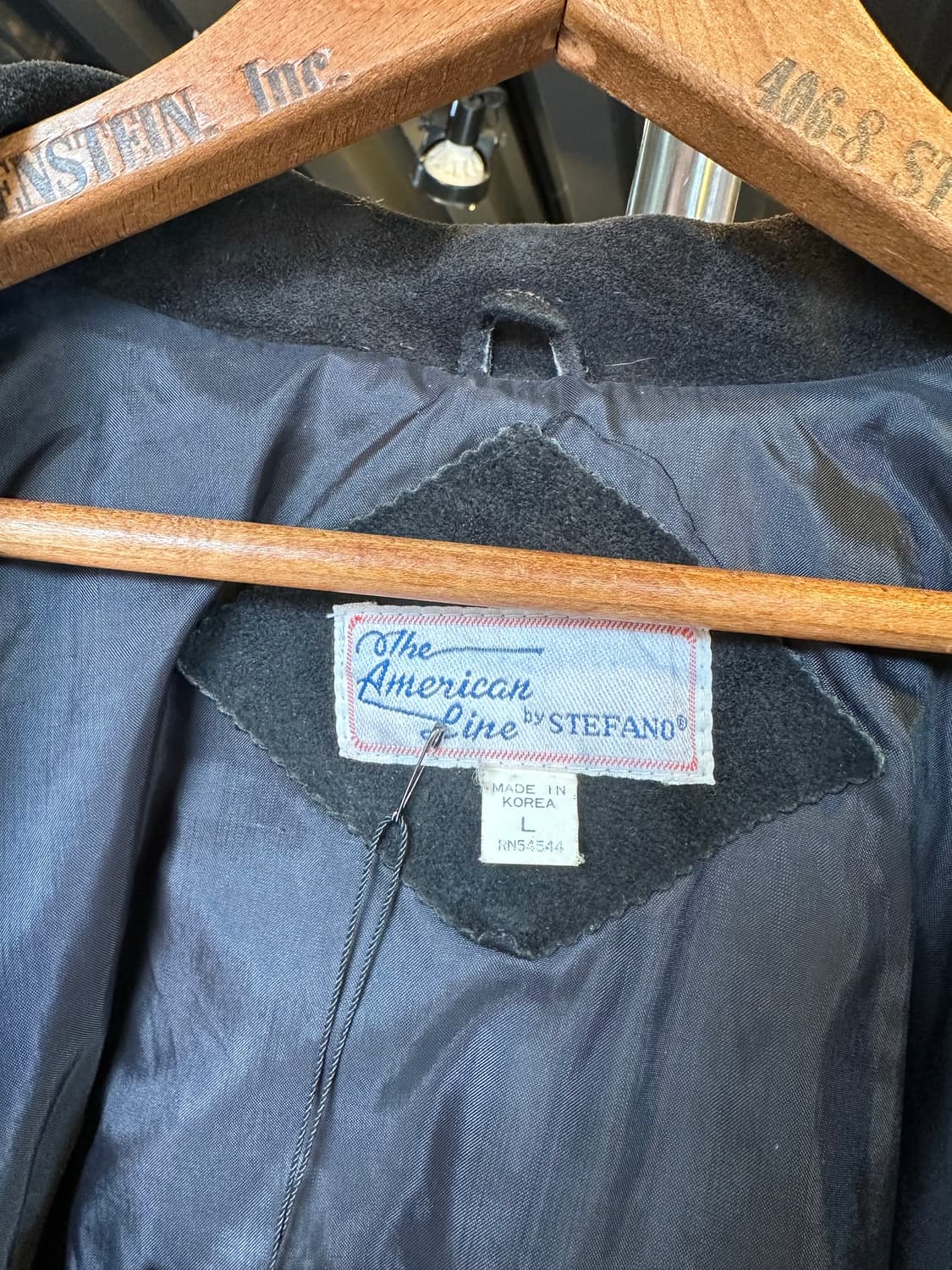 90s 헤비리얼레더 스웨이드 프린지 자켓 상품이미지9