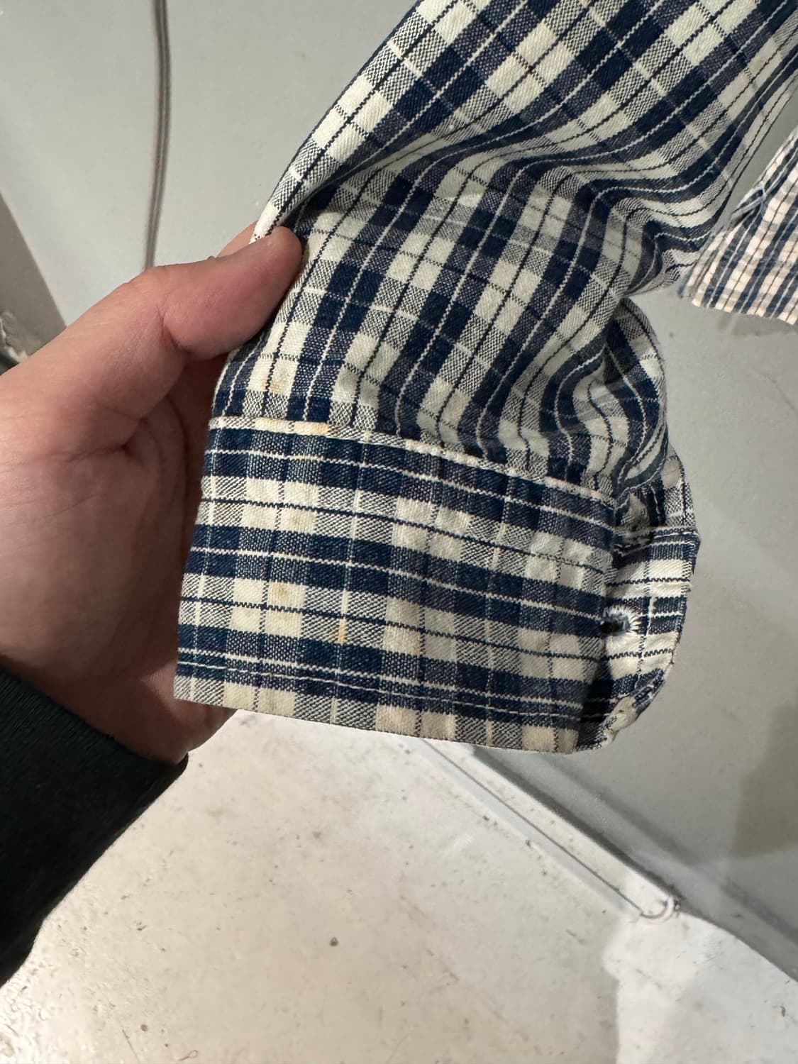 블루웨이컴퍼니 스탠드카라 체크셔츠  상품이미지5