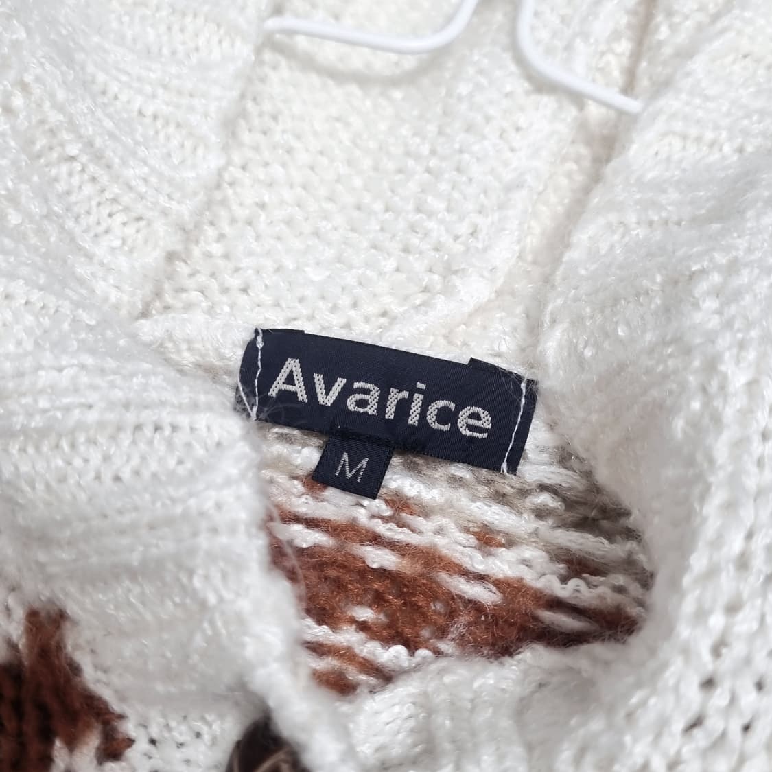 일본 빈티지 Avarice 후드 니트 망토 일브 모리걸 상품이미지4