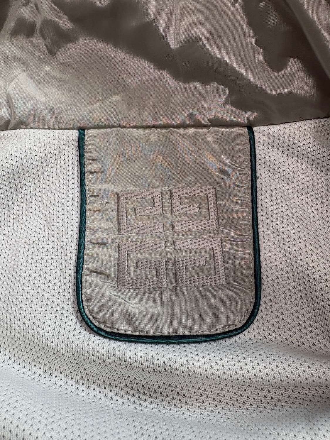 90s 지방시 아카이브 나일론 메탈 후드 바람막이 3904 상품이미지4