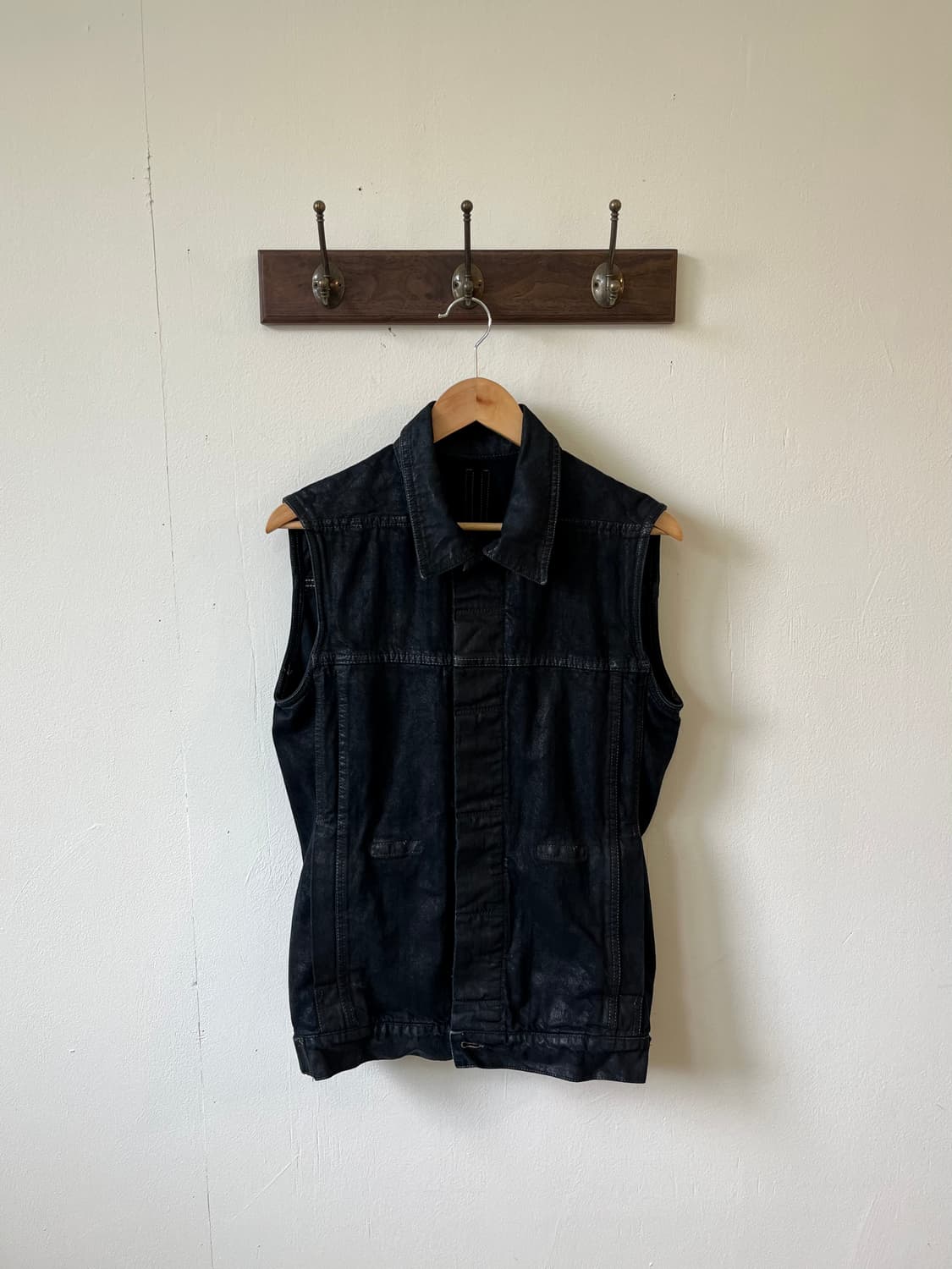 Rick Owens 다크쉐도우 코팅 베스트 상품이미지3