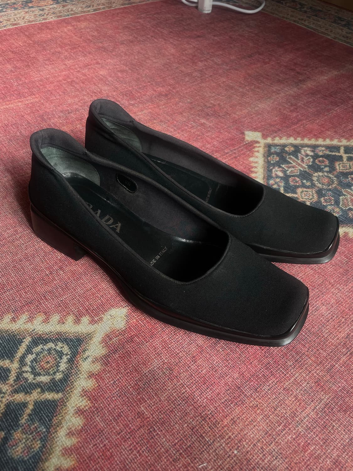 빈티지 프라다 prada 단화 38,5 / 37,5 상품이미지1