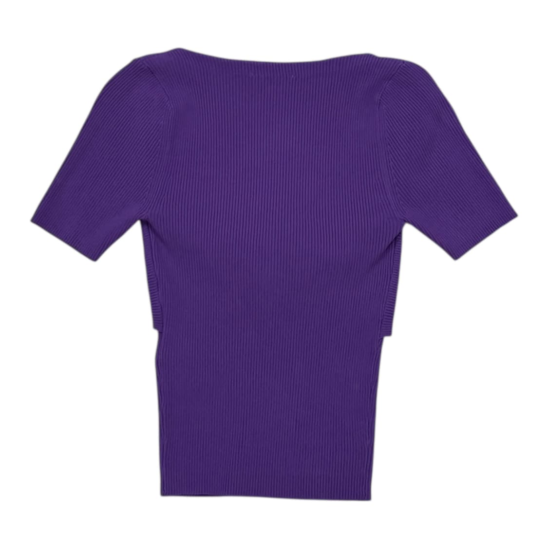 산드로 플리츠 숏 반팔티 퍼플 보라 0 상품이미지2