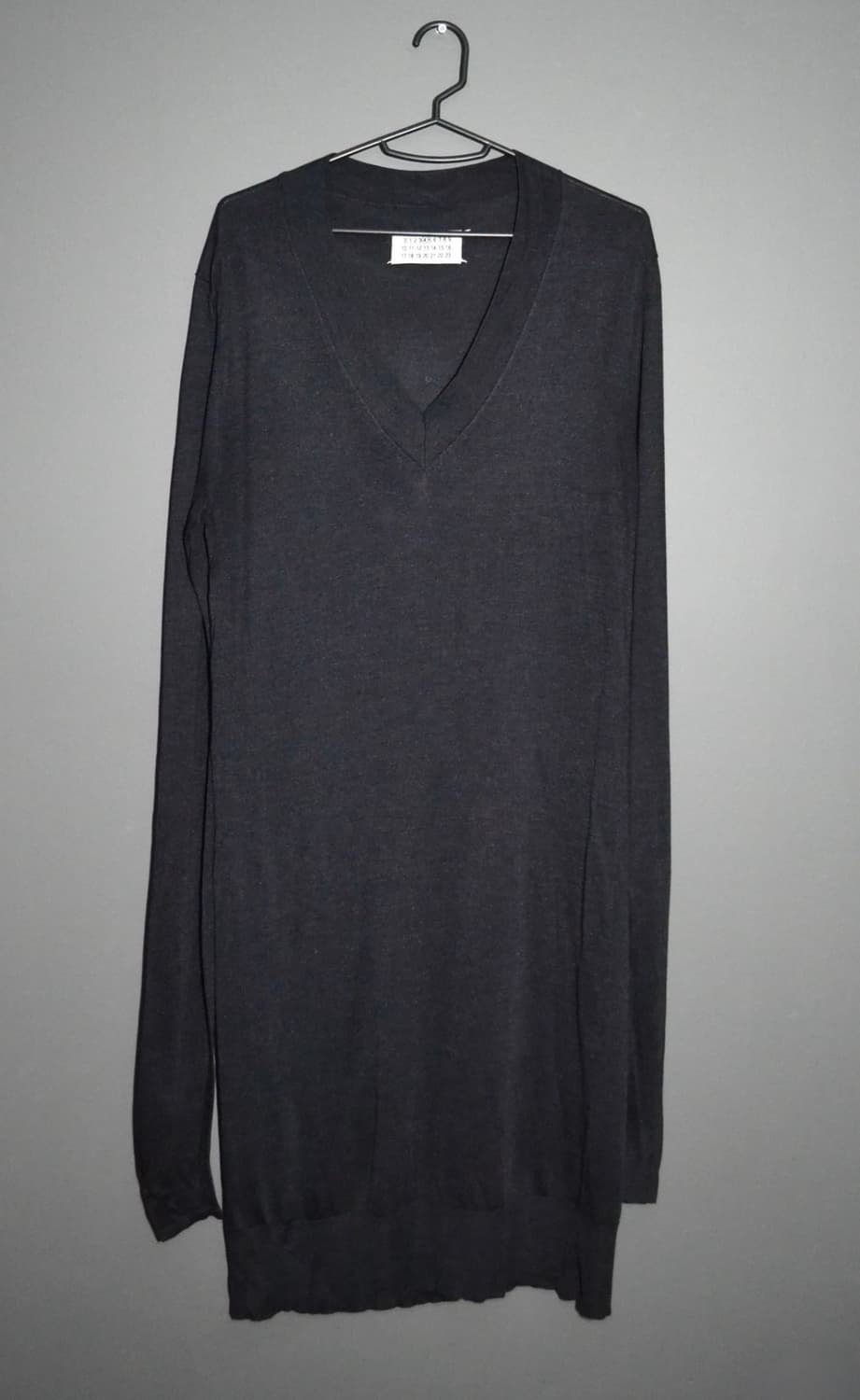 Maison Margiela 울 브이넥 원피스 상품이미지1