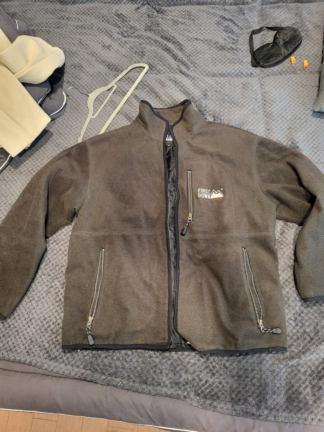 퍼스트다운 플리스 자켓 후리스 아웃도어 상품이미지3