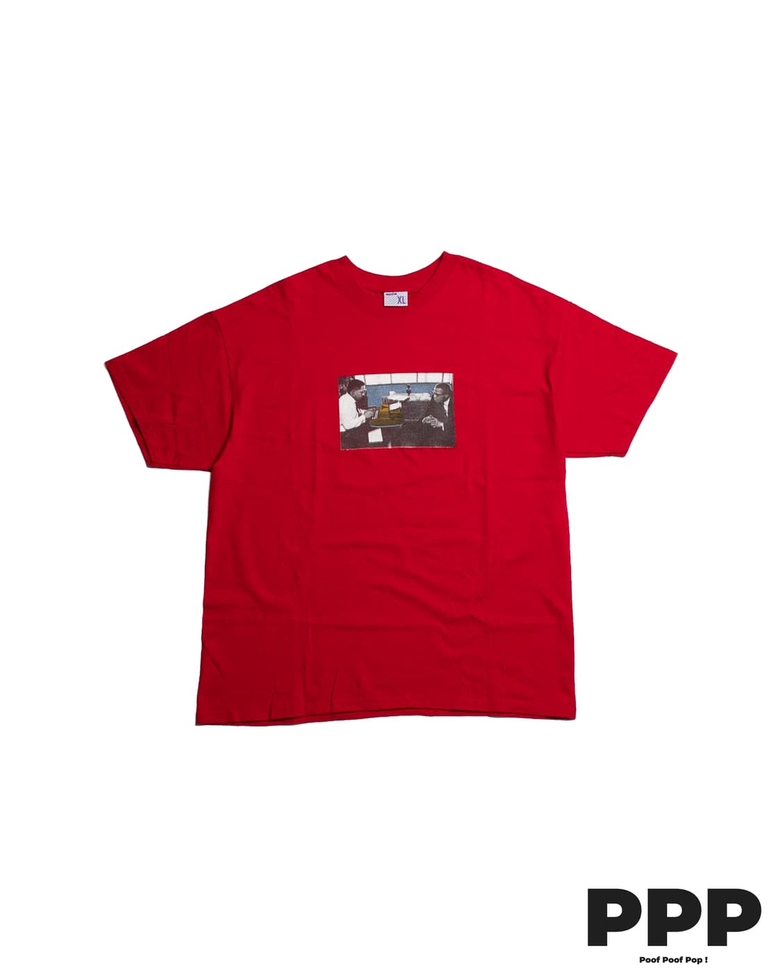 00's 미제 말콤엑스 & 알렉스 헤일리 티셔츠 상품이미지1