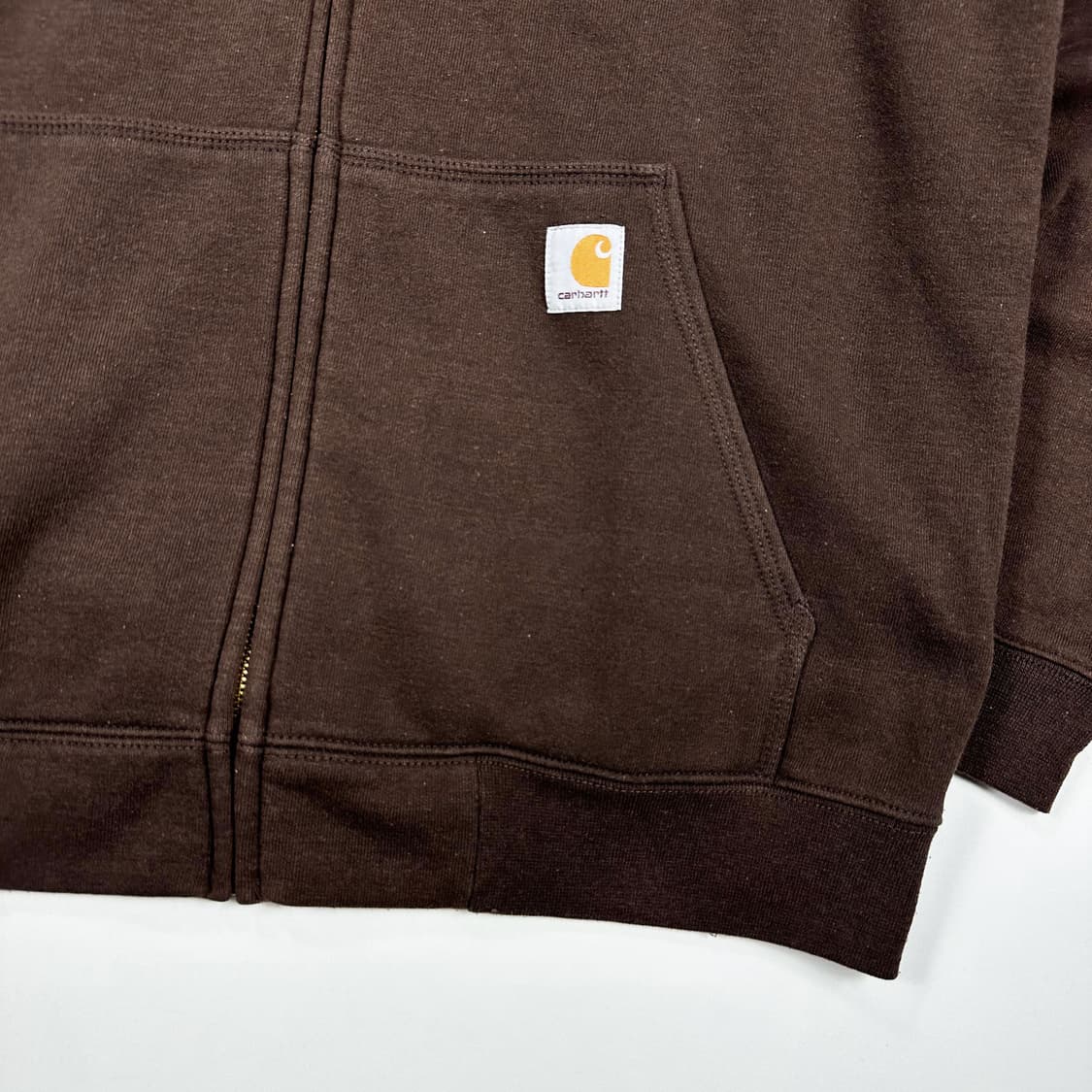 칼하트 og 써멀 후드집업 다크 브라운 M 상품이미지3