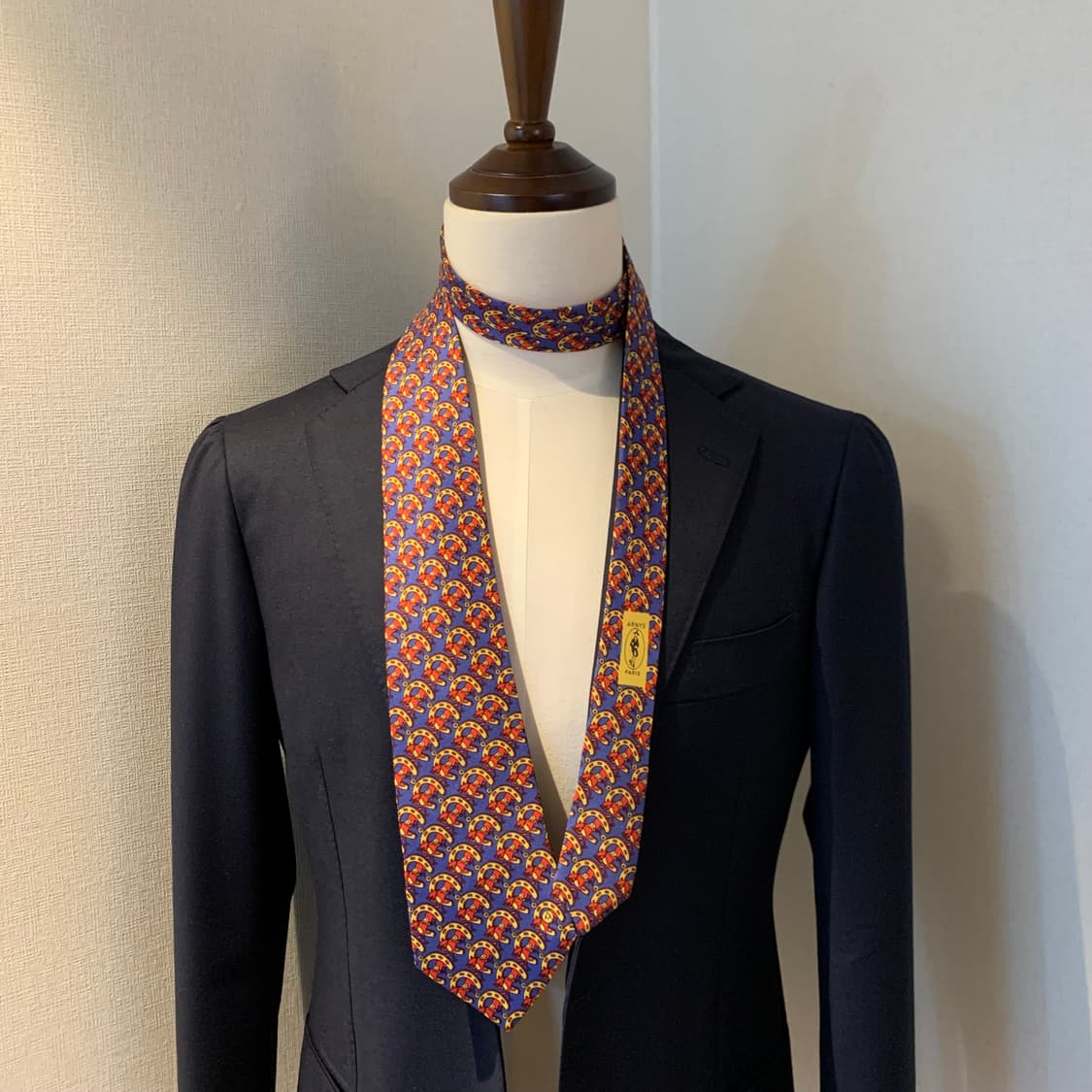 아르니스(Arnys) 프랑스 100실크 명품 고급넥타이 A+등급 최상급 상품이미지1