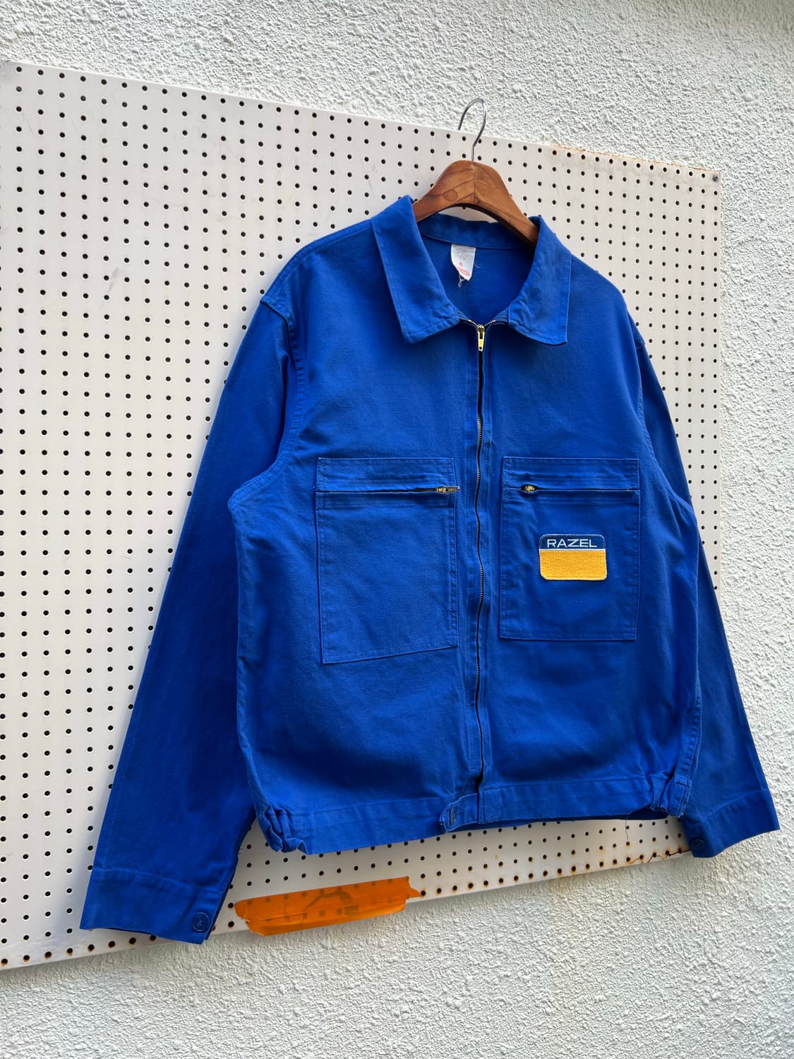 (DEADSTOCK)OLD VINTAGE CYCLIST 프렌치워크자켓 상품이미지4