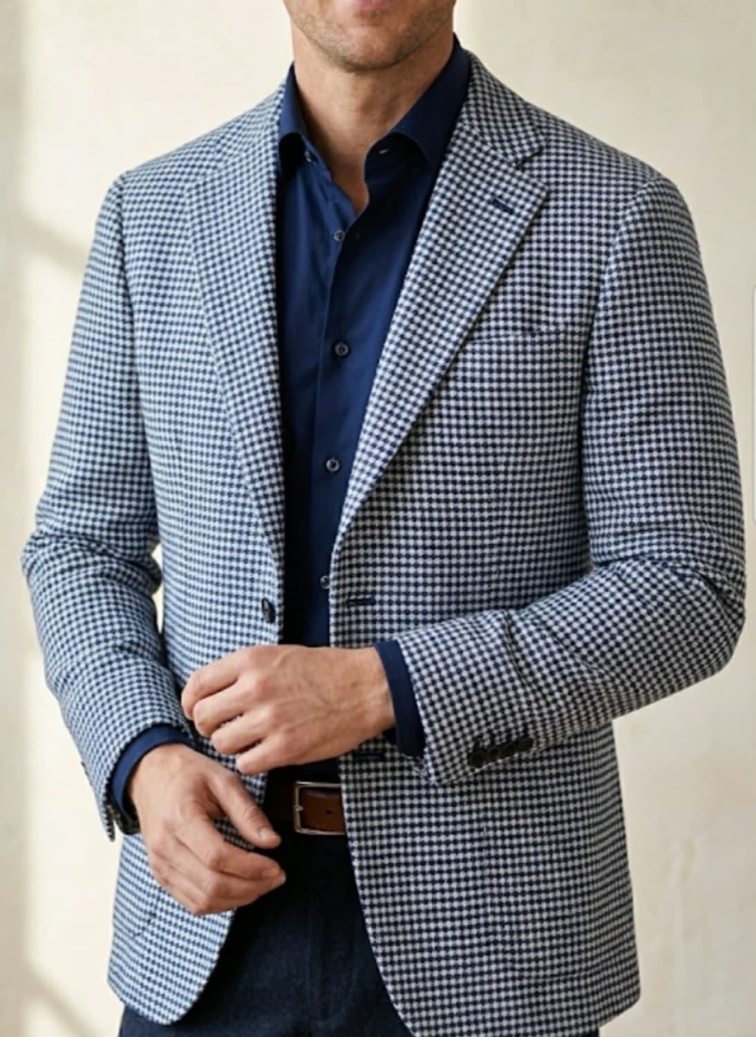 TAGLIATORE 체크 자켓 50 상품이미지1