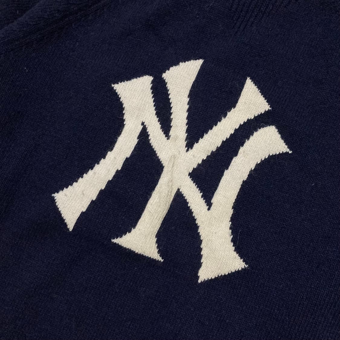 NEWERA 뉴에라 NY 빅로고 라운드 니트 상품이미지5