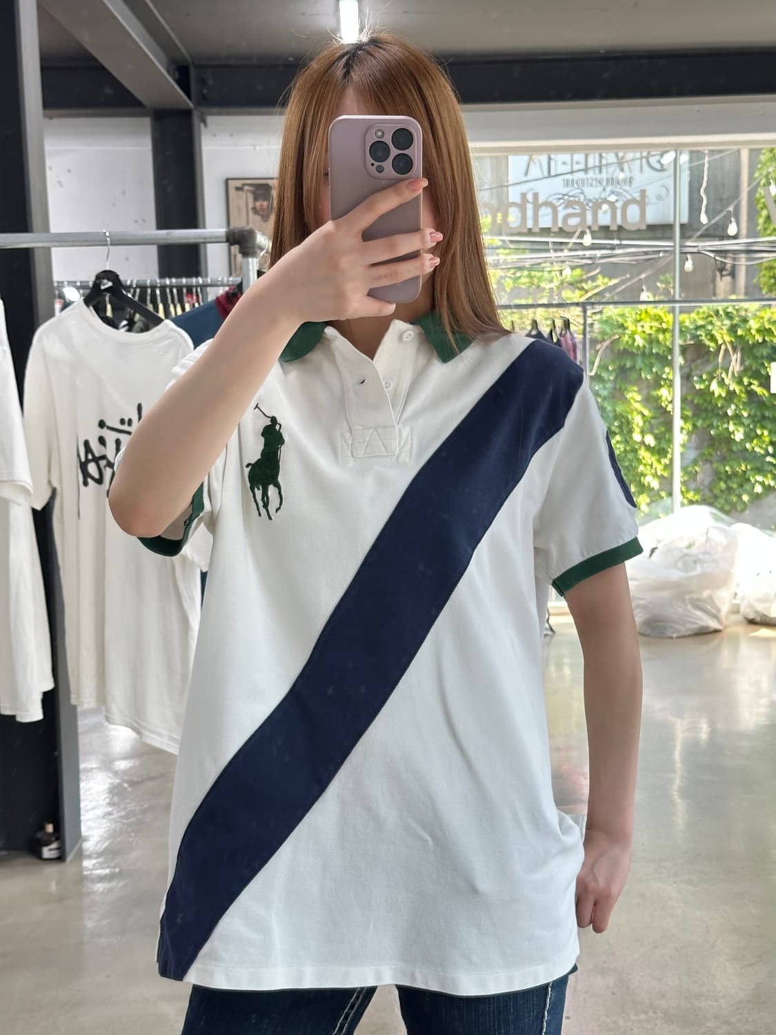 폴로 빅포니 링거 Pk반팔티 상품이미지3