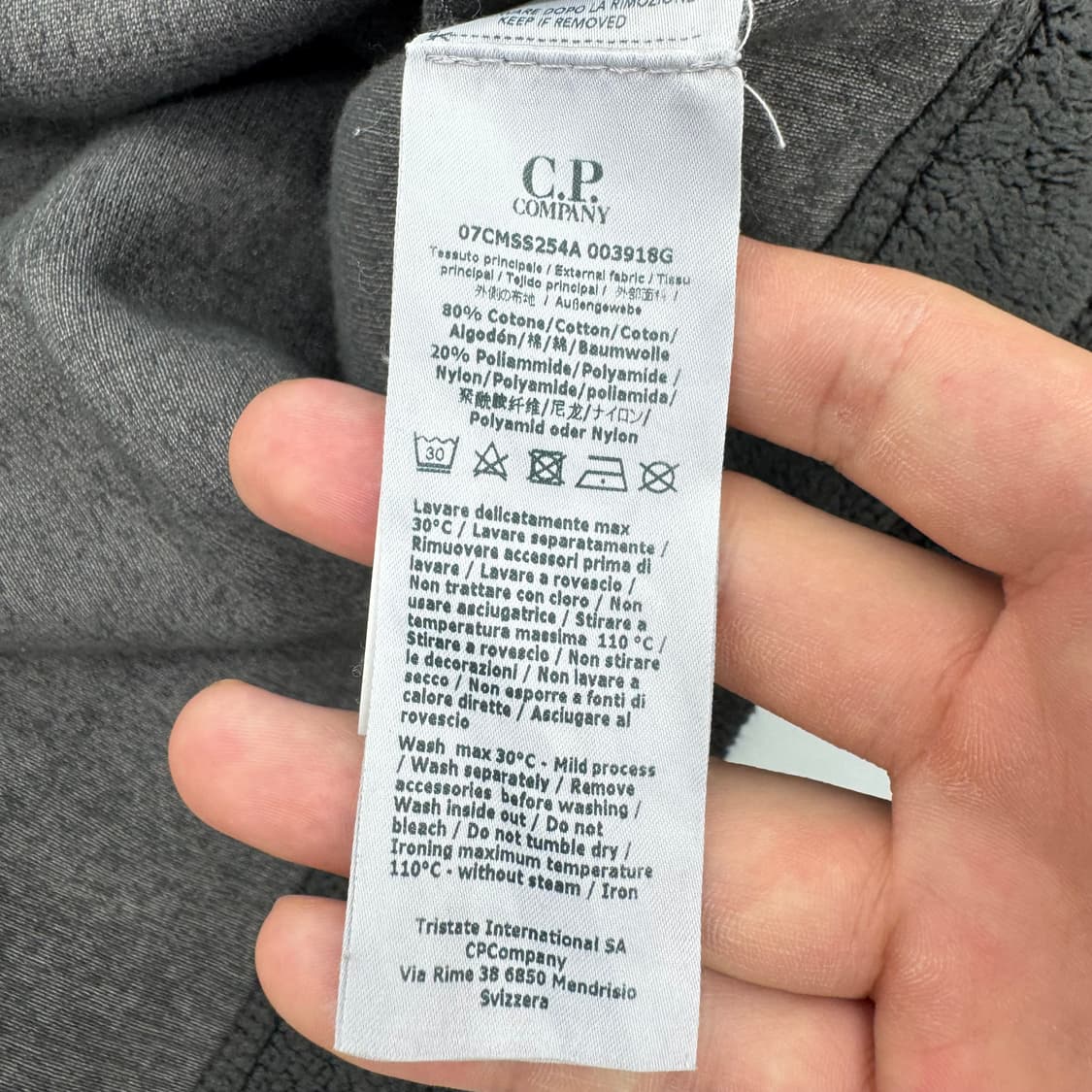 CP컴퍼니 플리스 후드티  상품이미지8