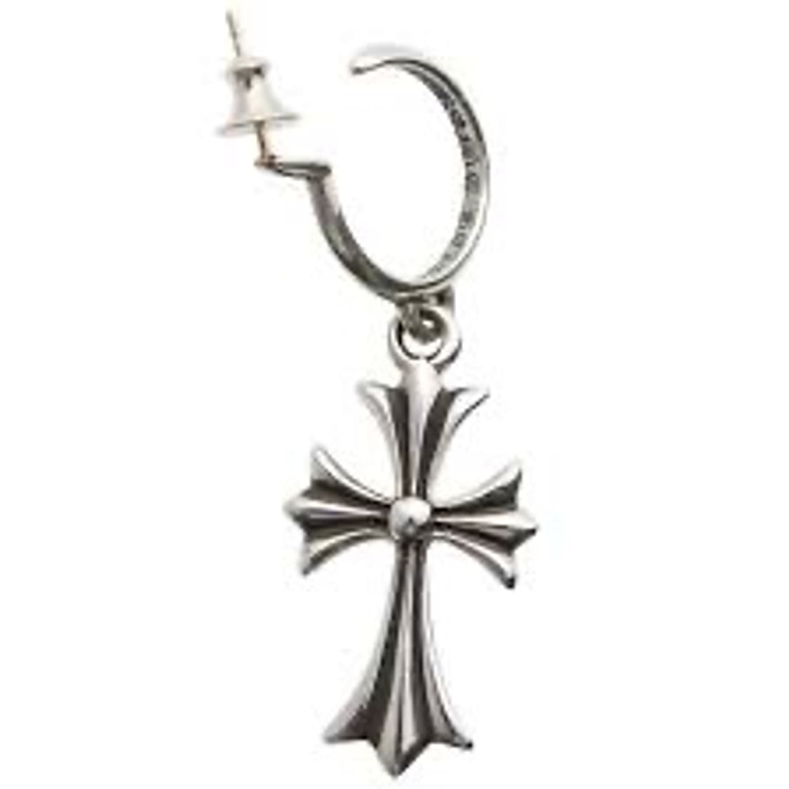 구매) 크롬하츠 크로스 후프 이어링 구매합니다. 상품이미지1