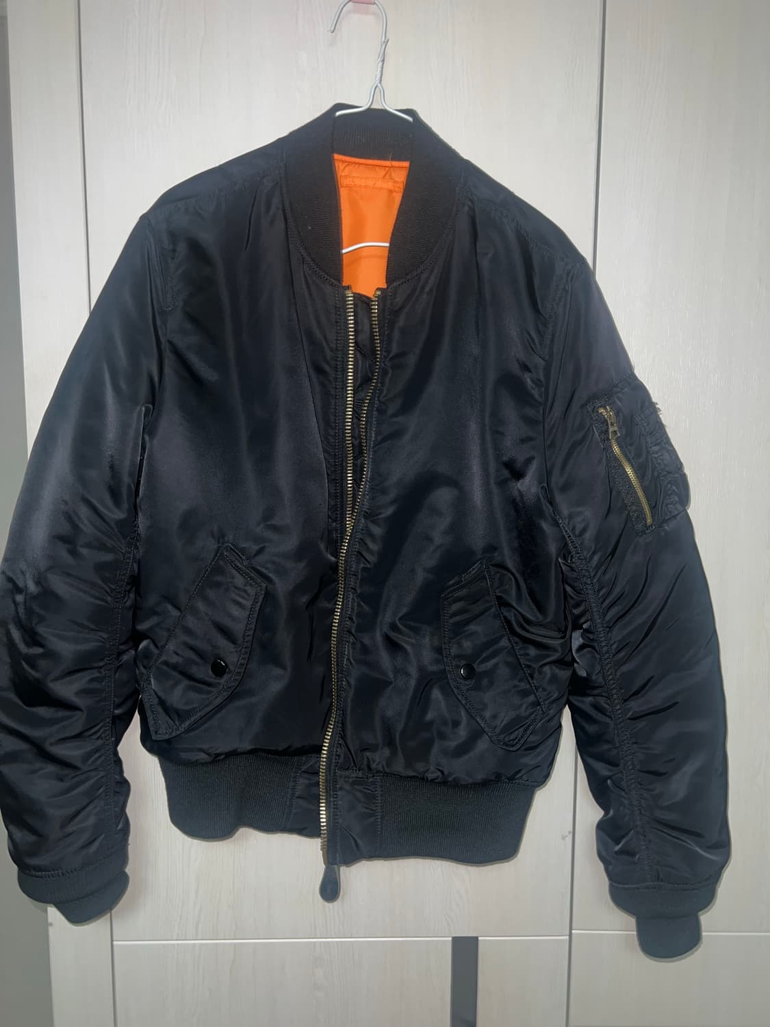 알파인더스트리 슬림핏 ma1 상품이미지2