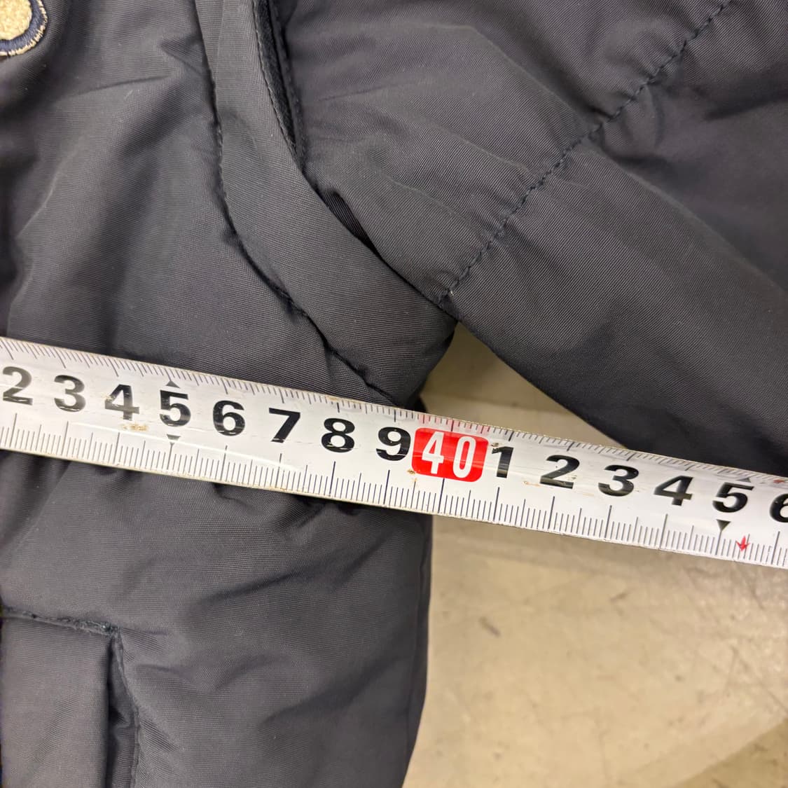 지프 패치 컨버터블 누빔 점퍼 상품이미지5