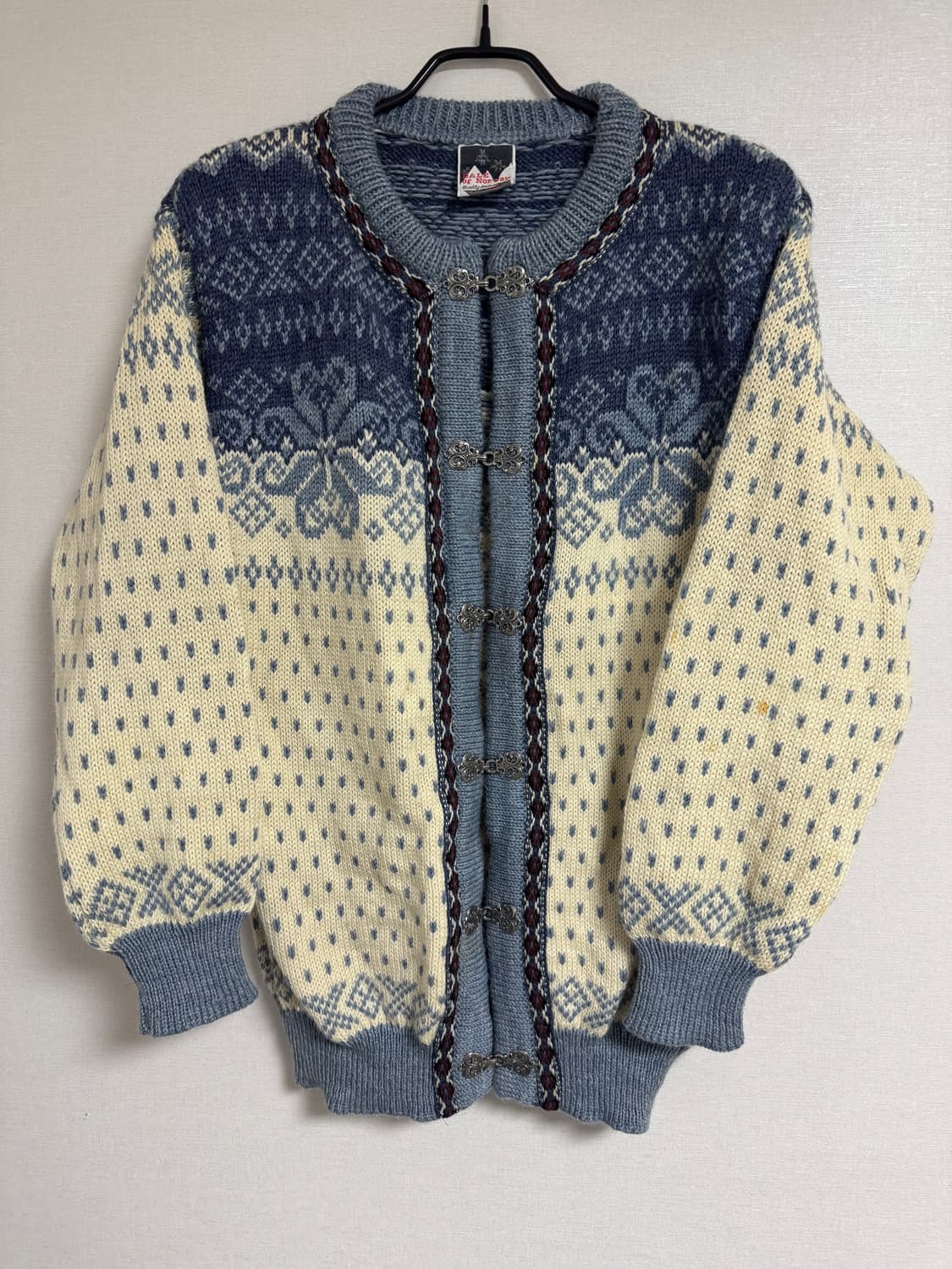 데일오브노르웨이 노리딕 퓨어울 가디건 L(L) 상품이미지1