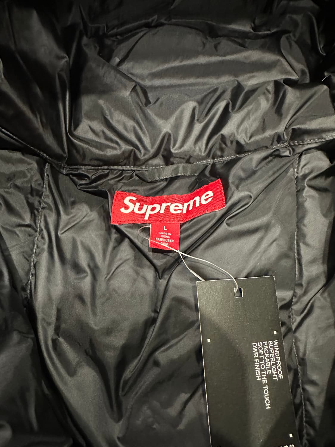 슈프림 마이크로다운 라지 판매 상품이미지2