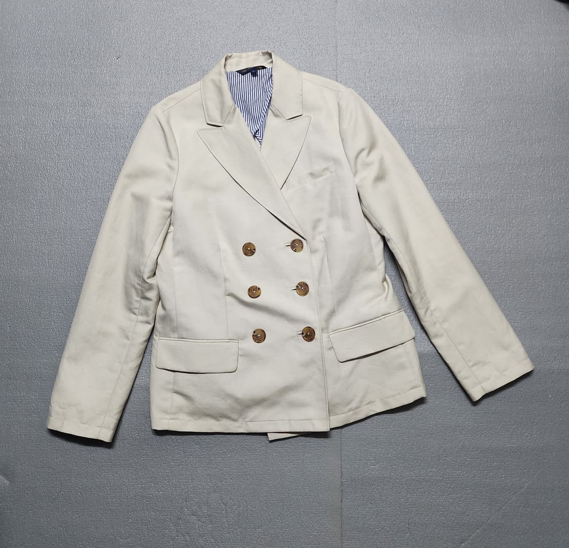 브룩스 브라더스 린넨 혼방 더블 버튼 여성자켓 상품이미지1
