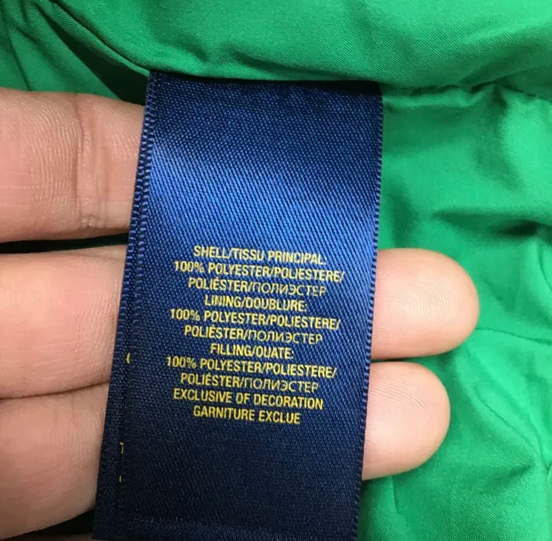 폴로 키즈 퀼팅 자켓  상품이미지3