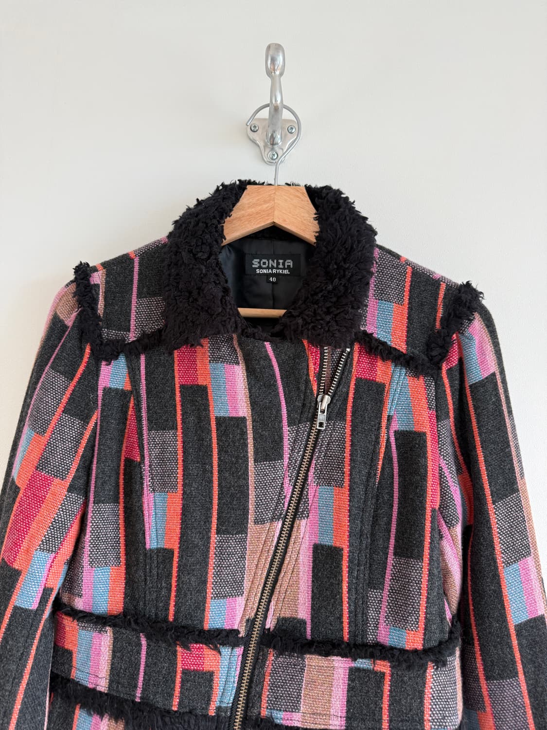 소니아 리키엘(SONIA RYKIEL) 울 라이더자켓 상품이미지2