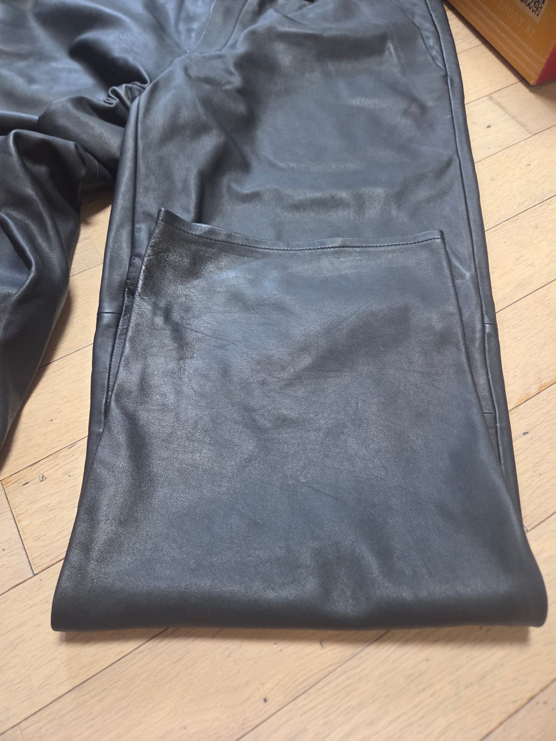 34) 슈프림 램스킨 레더팬츠 상품이미지6